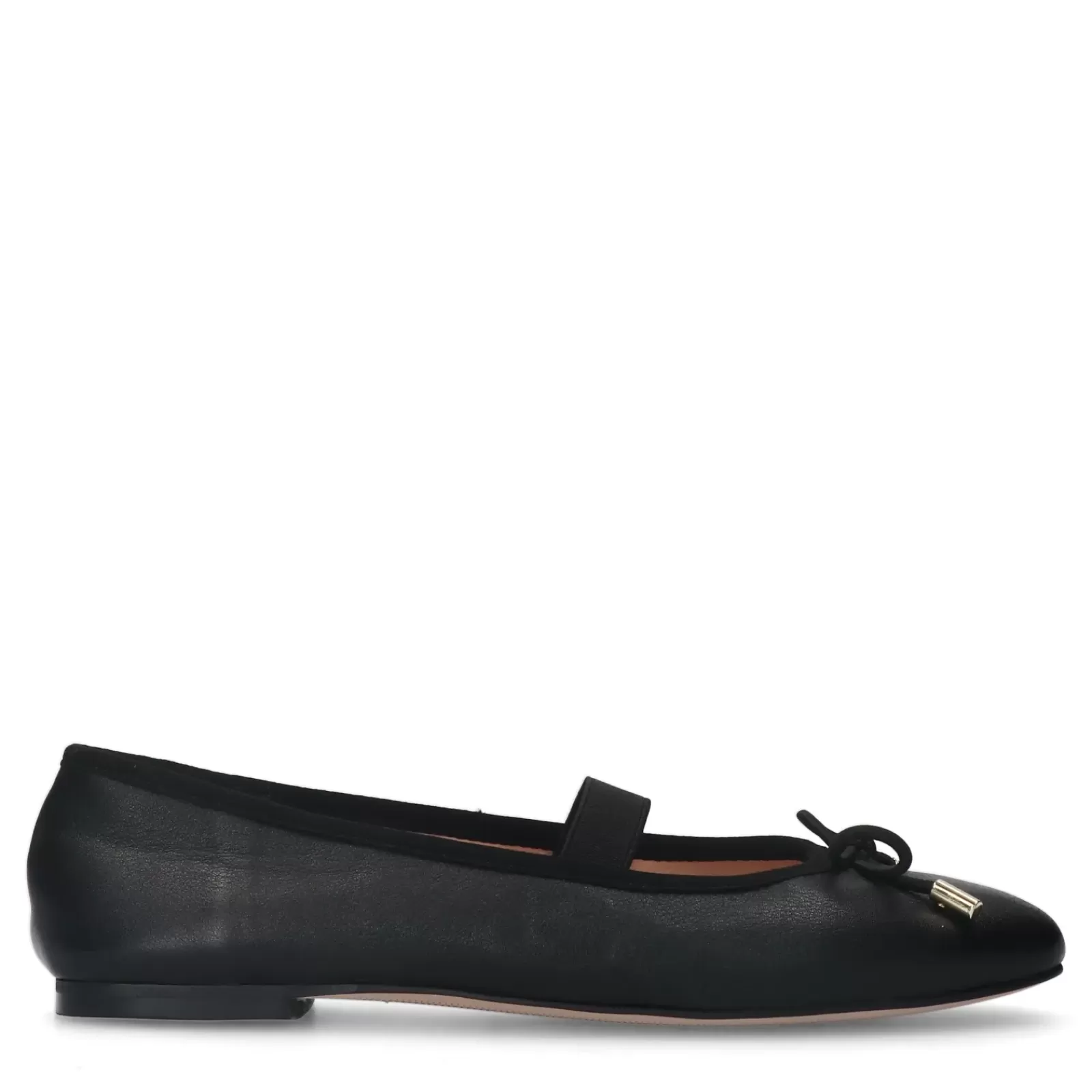 Femmes Sacha Mocassins<Ballerines Avec Noeud - Noir