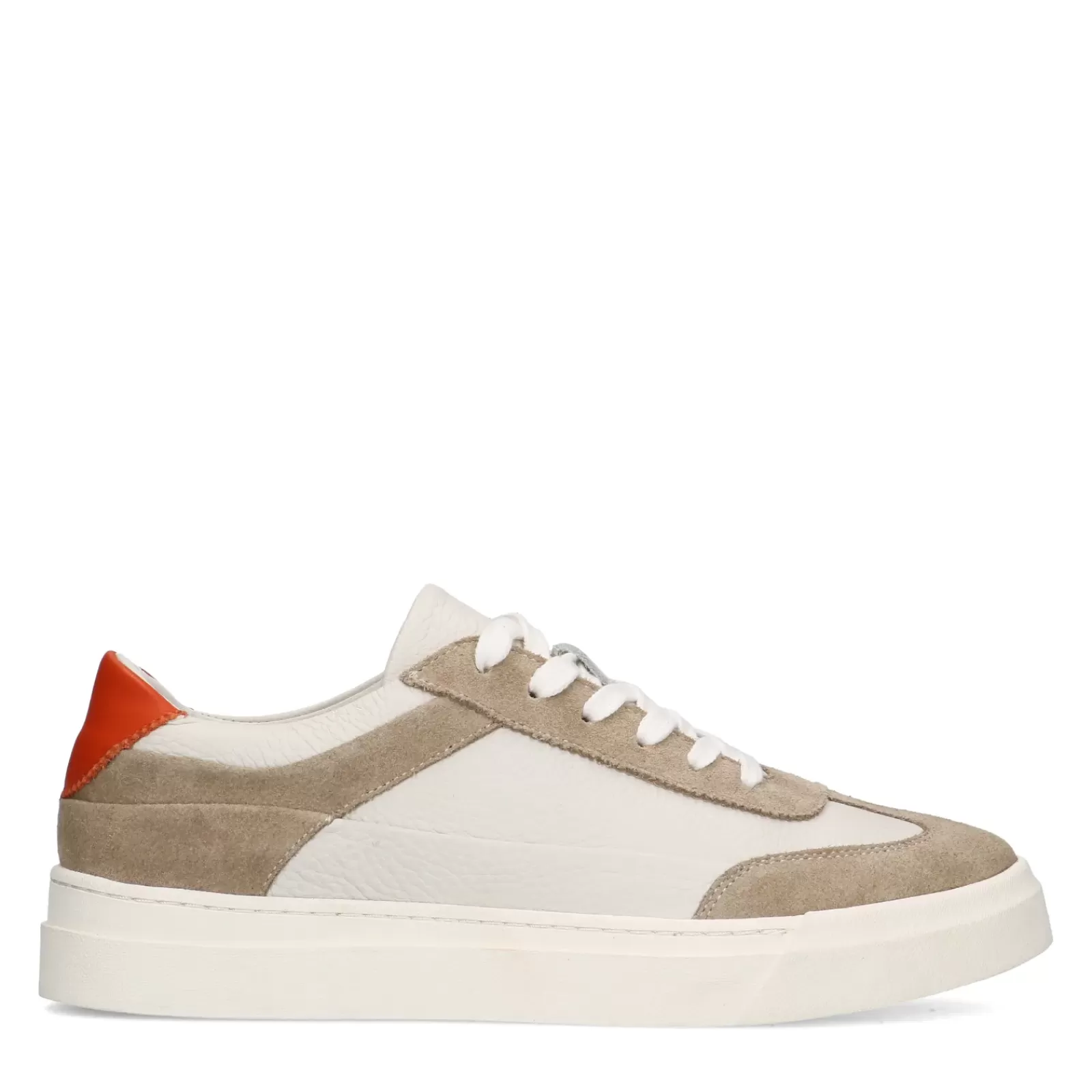 Hommes Sacha Baskets<Baskets Avec Details En Daim - Beige