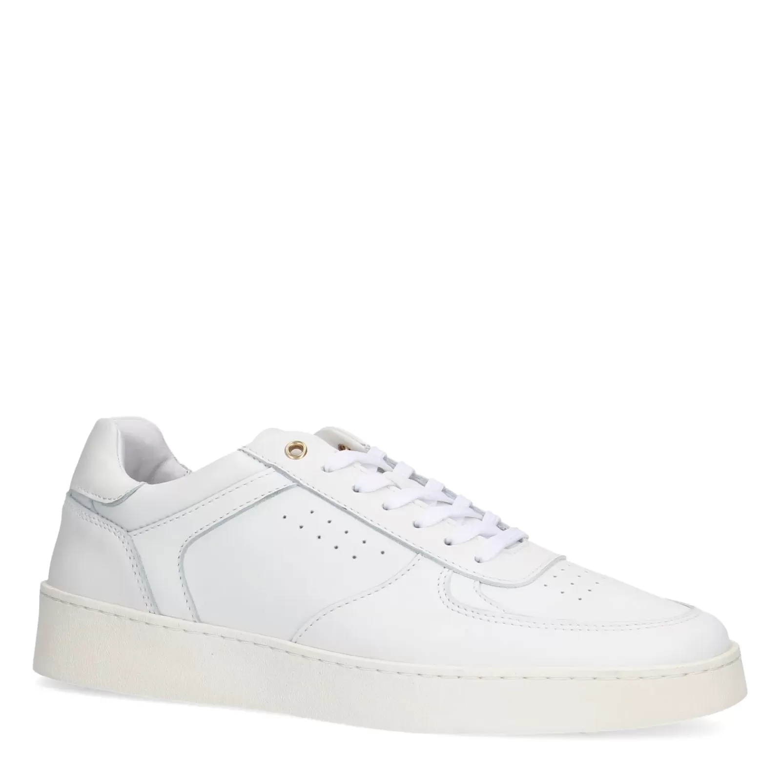 Hommes Sacha Baskets<Baskets En Cuir - Blanc