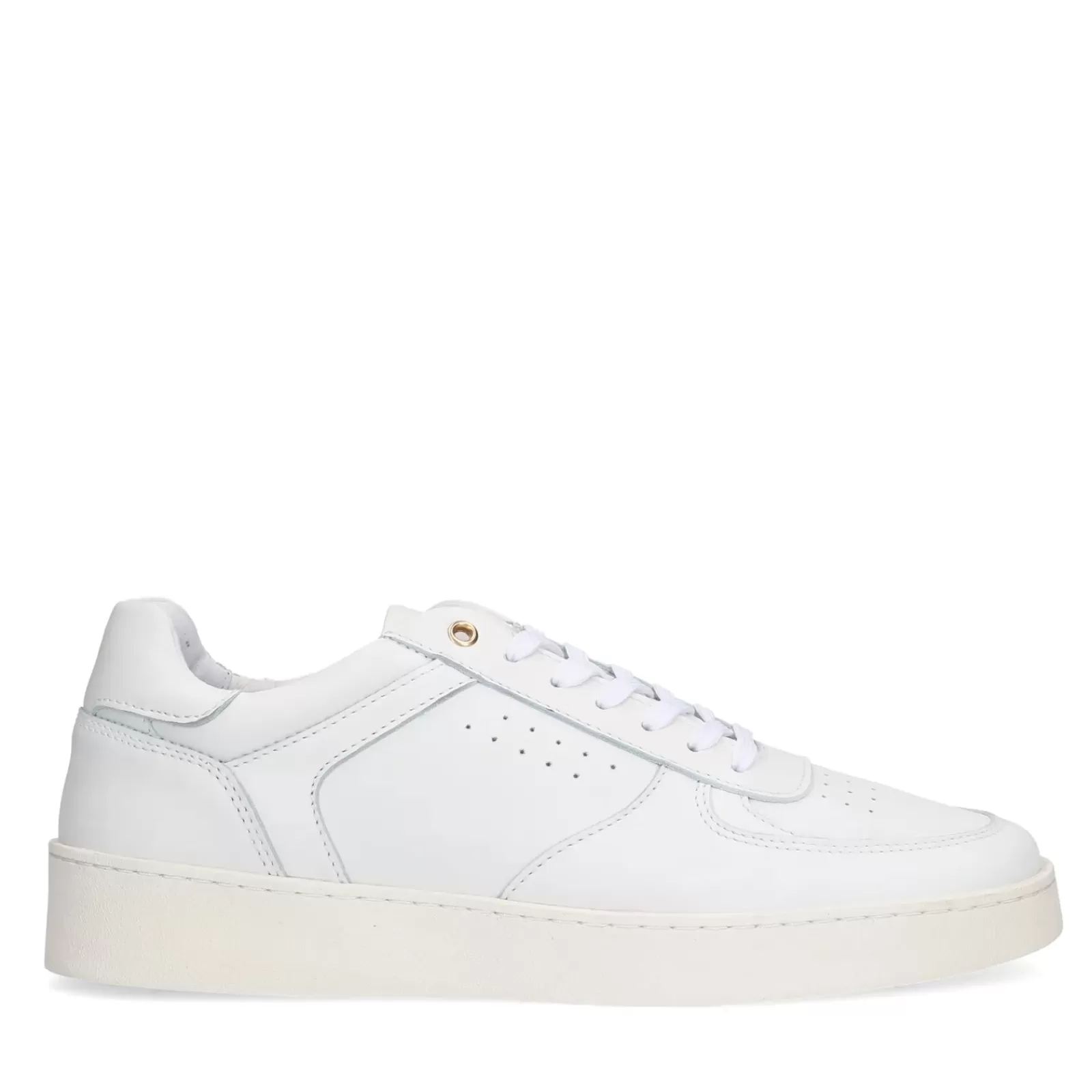 Hommes Sacha Baskets<Baskets En Cuir - Blanc