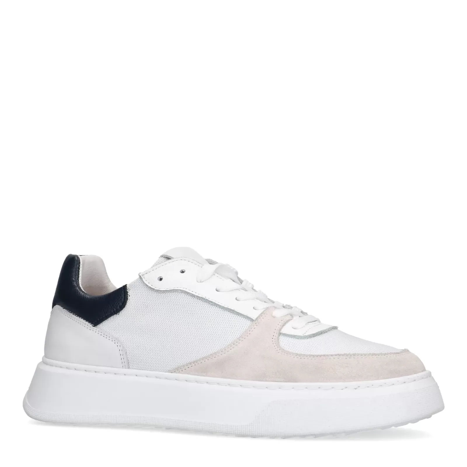 Hommes Sacha Baskets<Baskets En Cuir - Blanc