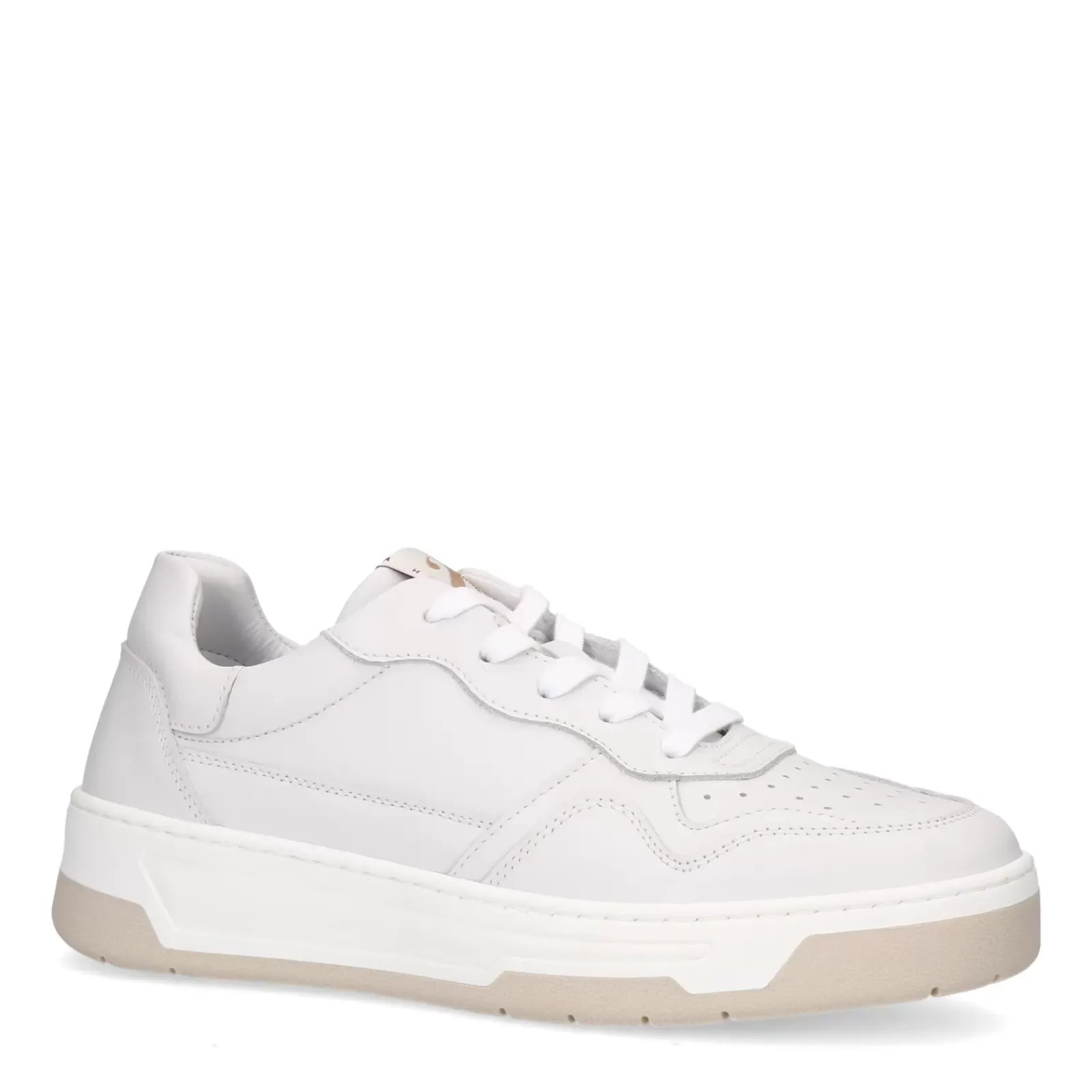 Femmes Sacha Baskets<Baskets En Cuir - Blanc