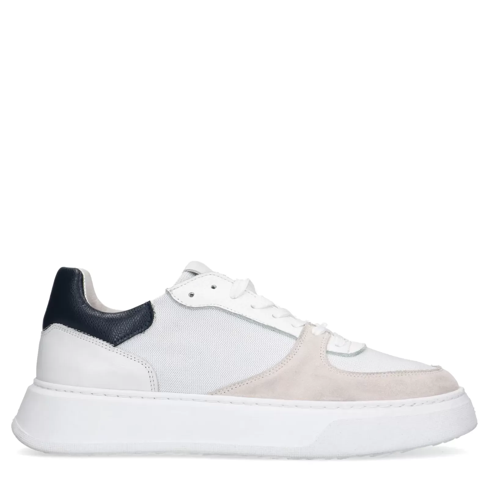 Hommes Sacha Baskets<Baskets En Cuir - Blanc