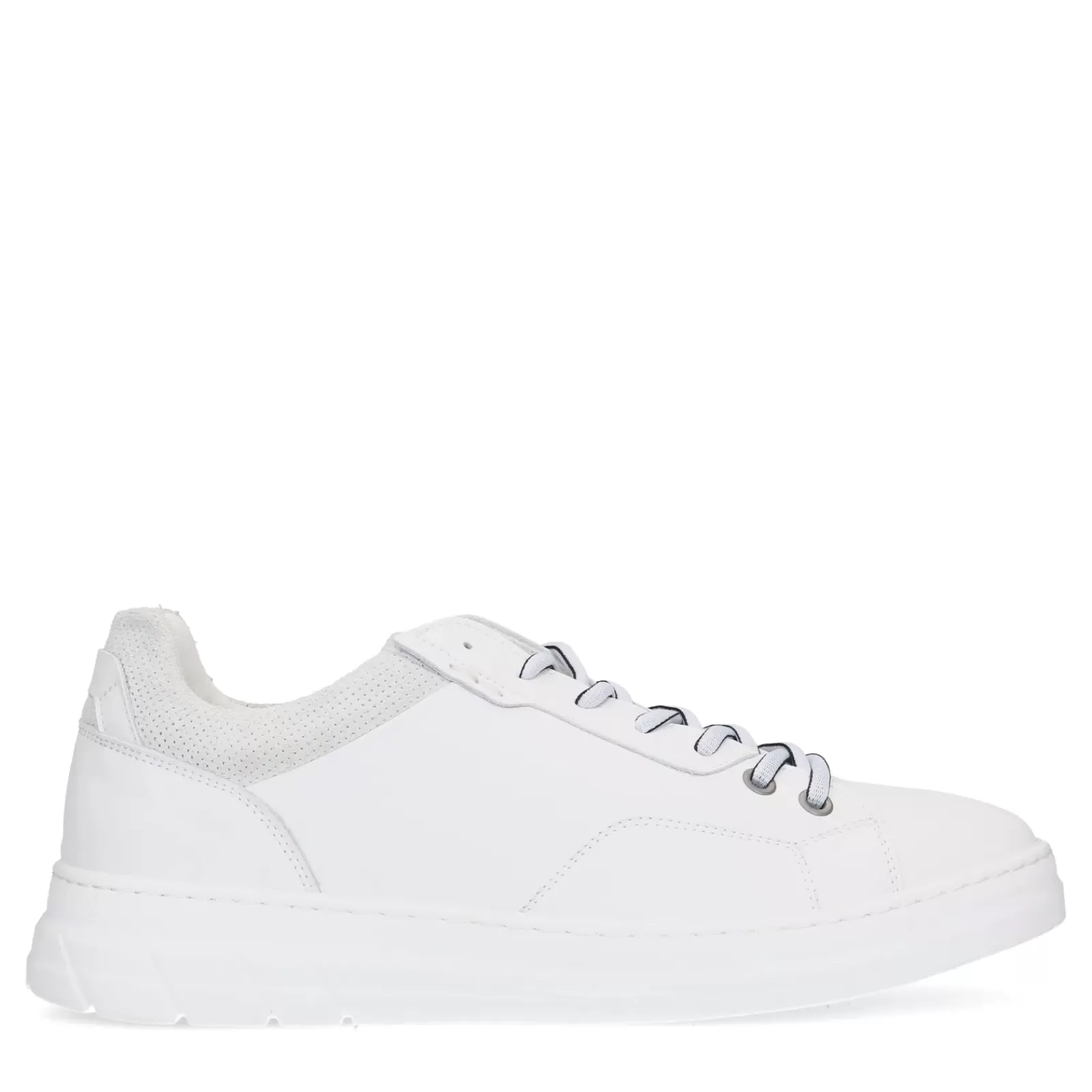 Hommes Sacha Baskets<Baskets En Cuir - Blanc