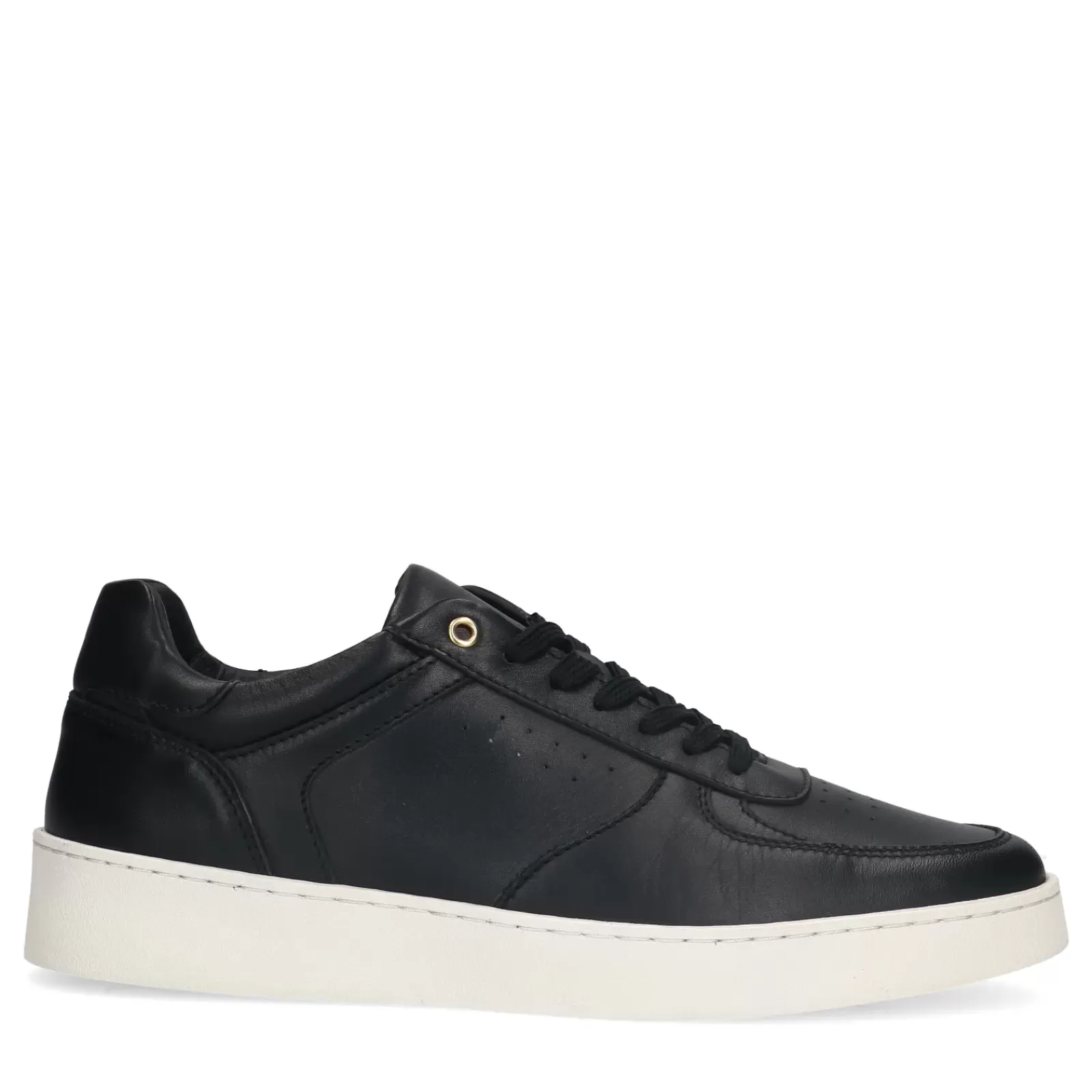 Hommes Sacha Baskets<Baskets En Cuir - Noir