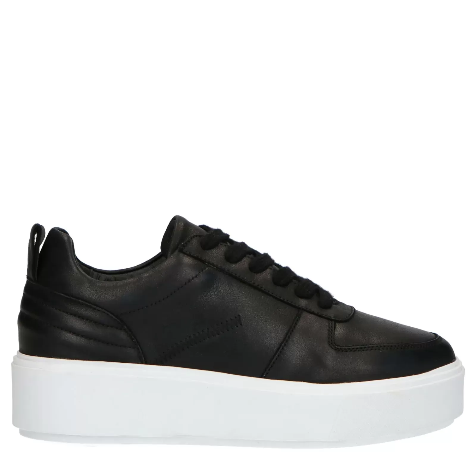 Femmes Sacha Baskets<Baskets En Cuir - Noir