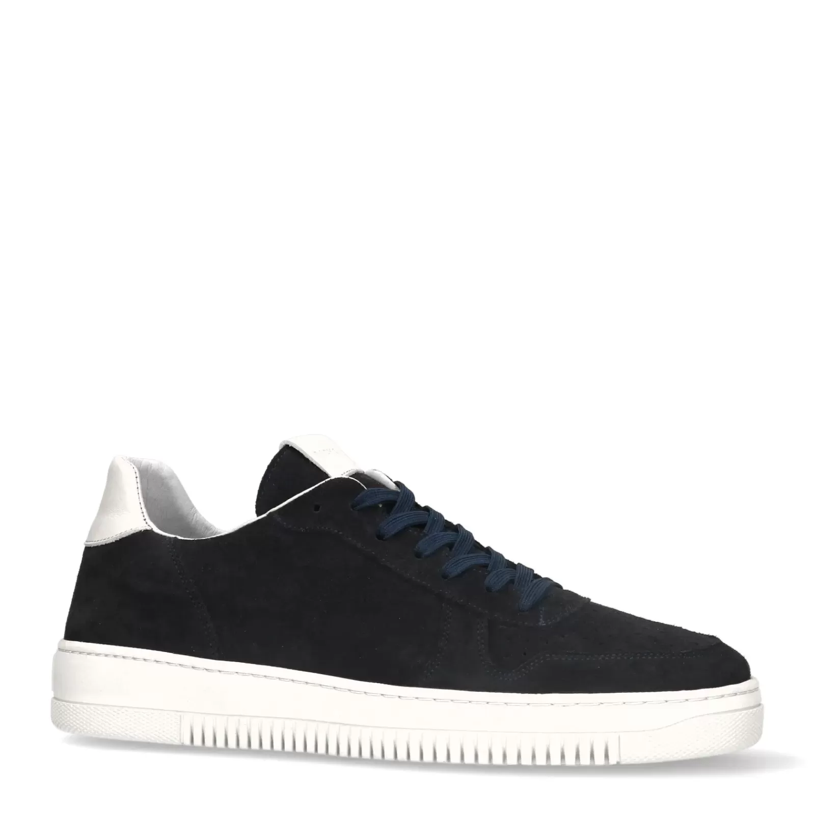 Hommes Sacha Baskets<Baskets En Daim - Bleu Fonce