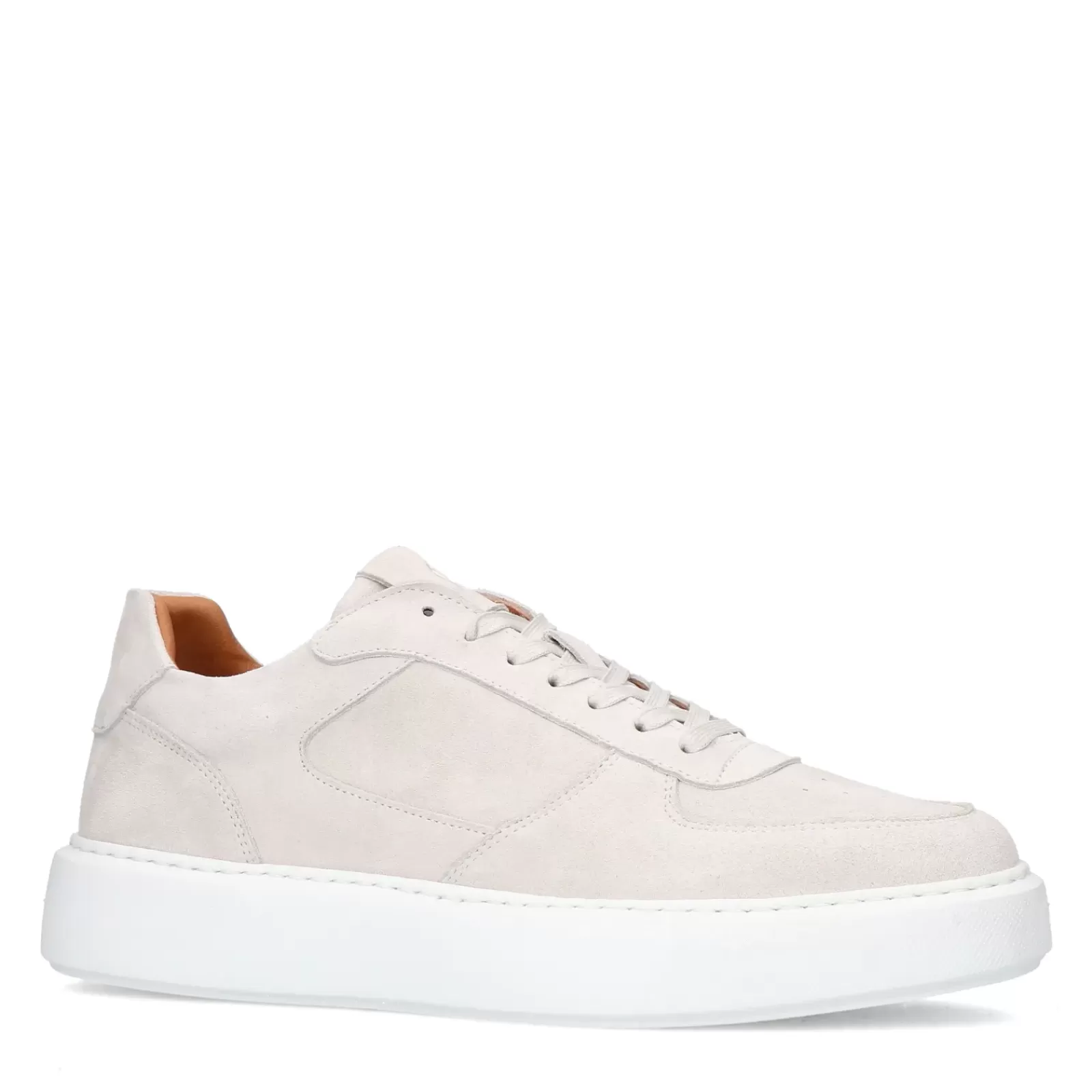 Hommes Sacha Baskets<Baskets En Daim - Gris Clair