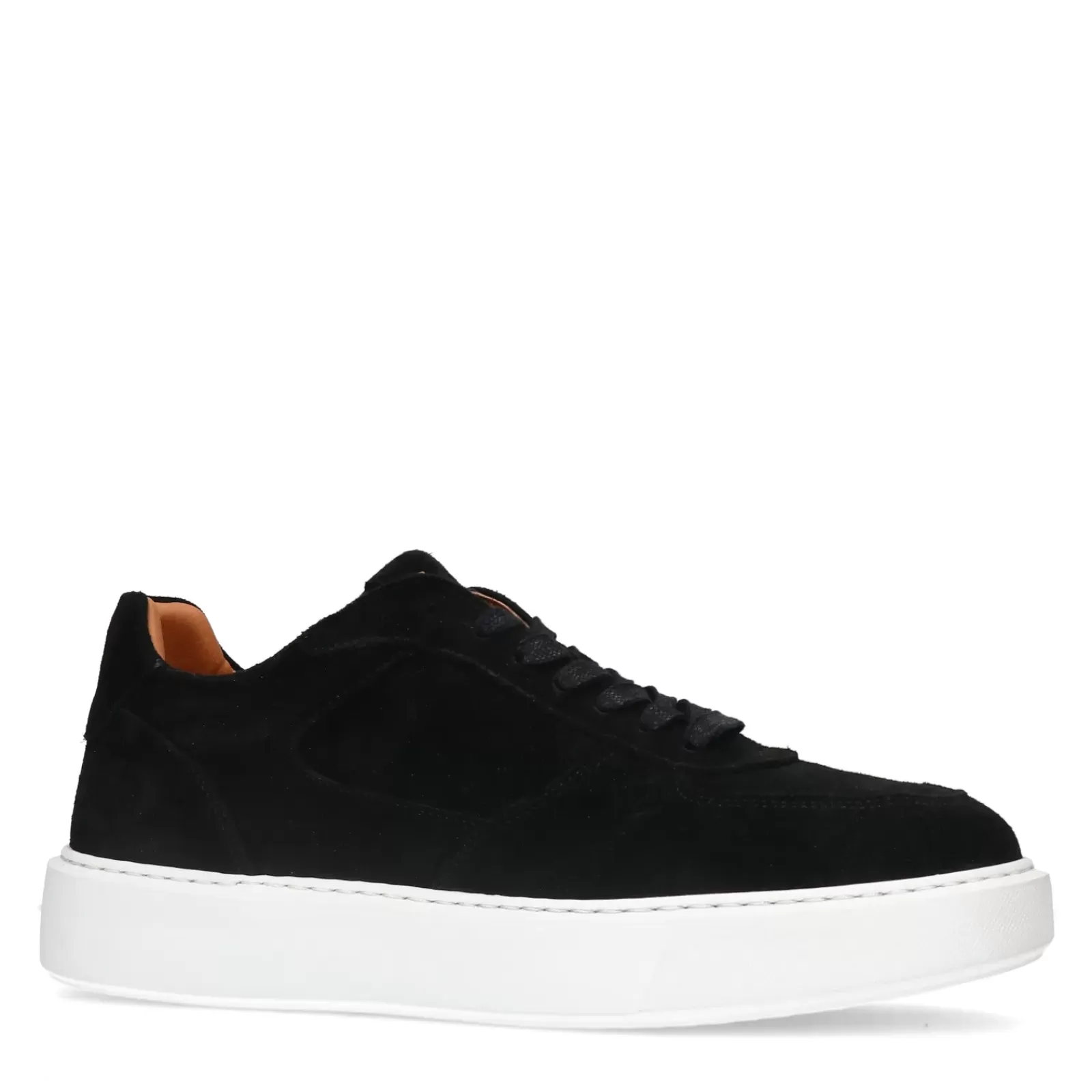 Hommes Sacha Baskets<Baskets En Daim - Noir