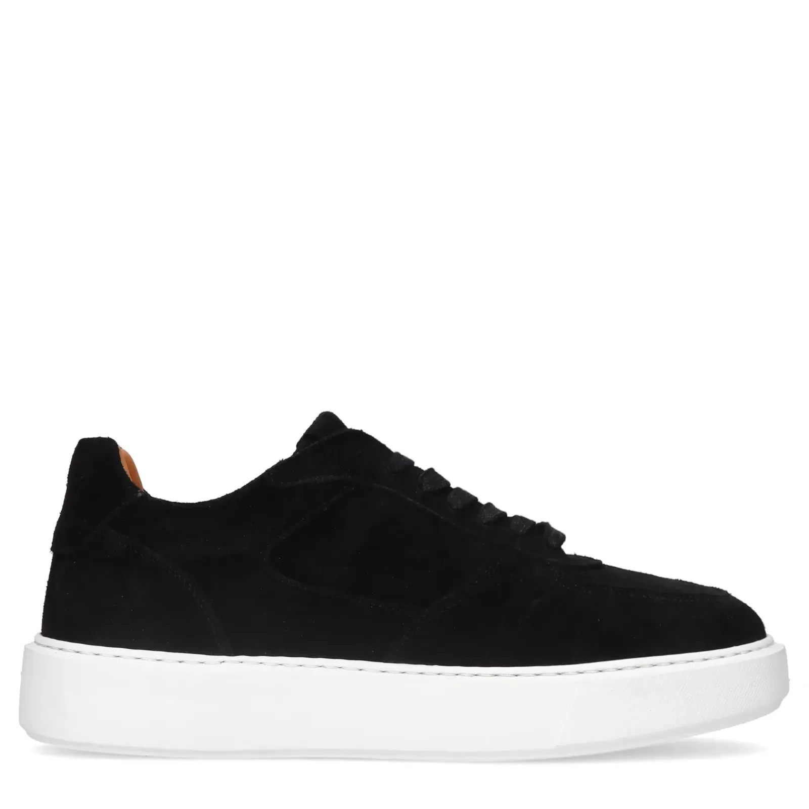 Hommes Sacha Baskets<Baskets En Daim - Noir