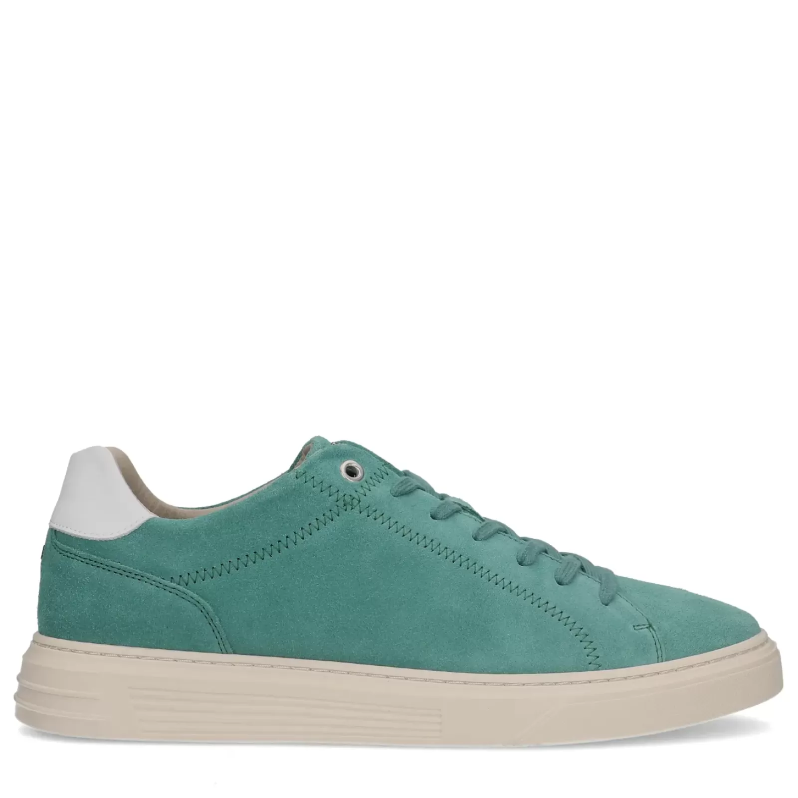 Hommes Sacha Baskets<Baskets En Daim - Turquoise