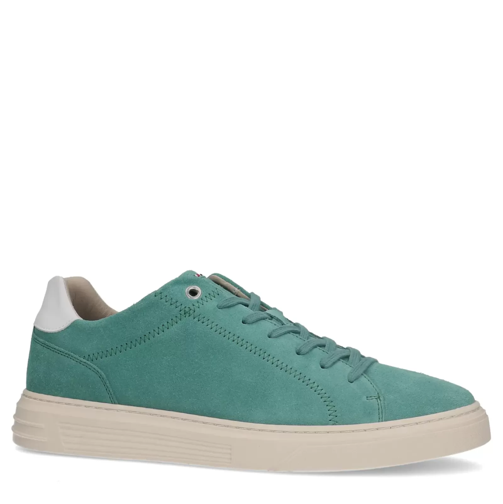 Hommes Sacha Baskets<Baskets En Daim - Turquoise