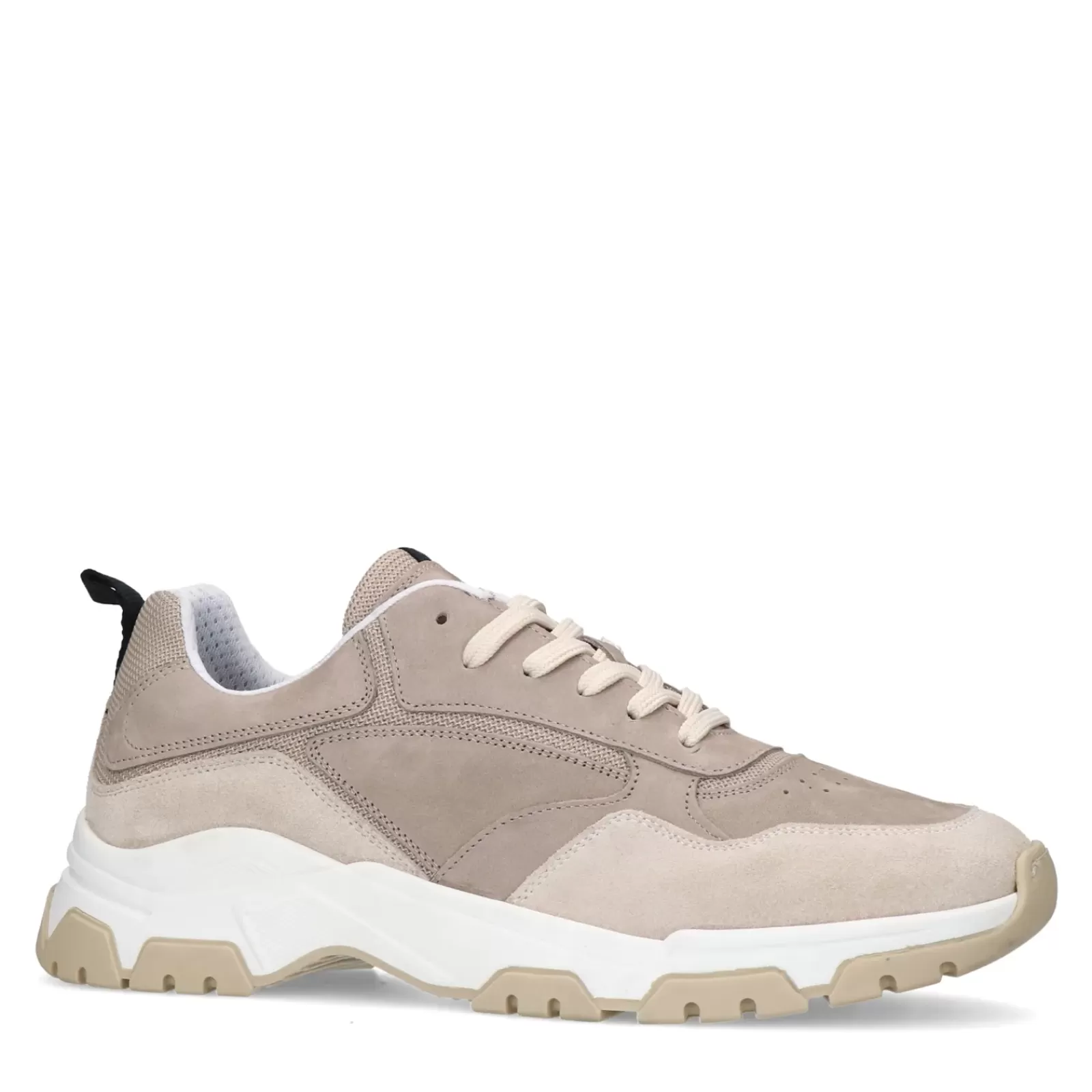 Hommes Sacha Baskets<Baskets En Nubuck - Beige