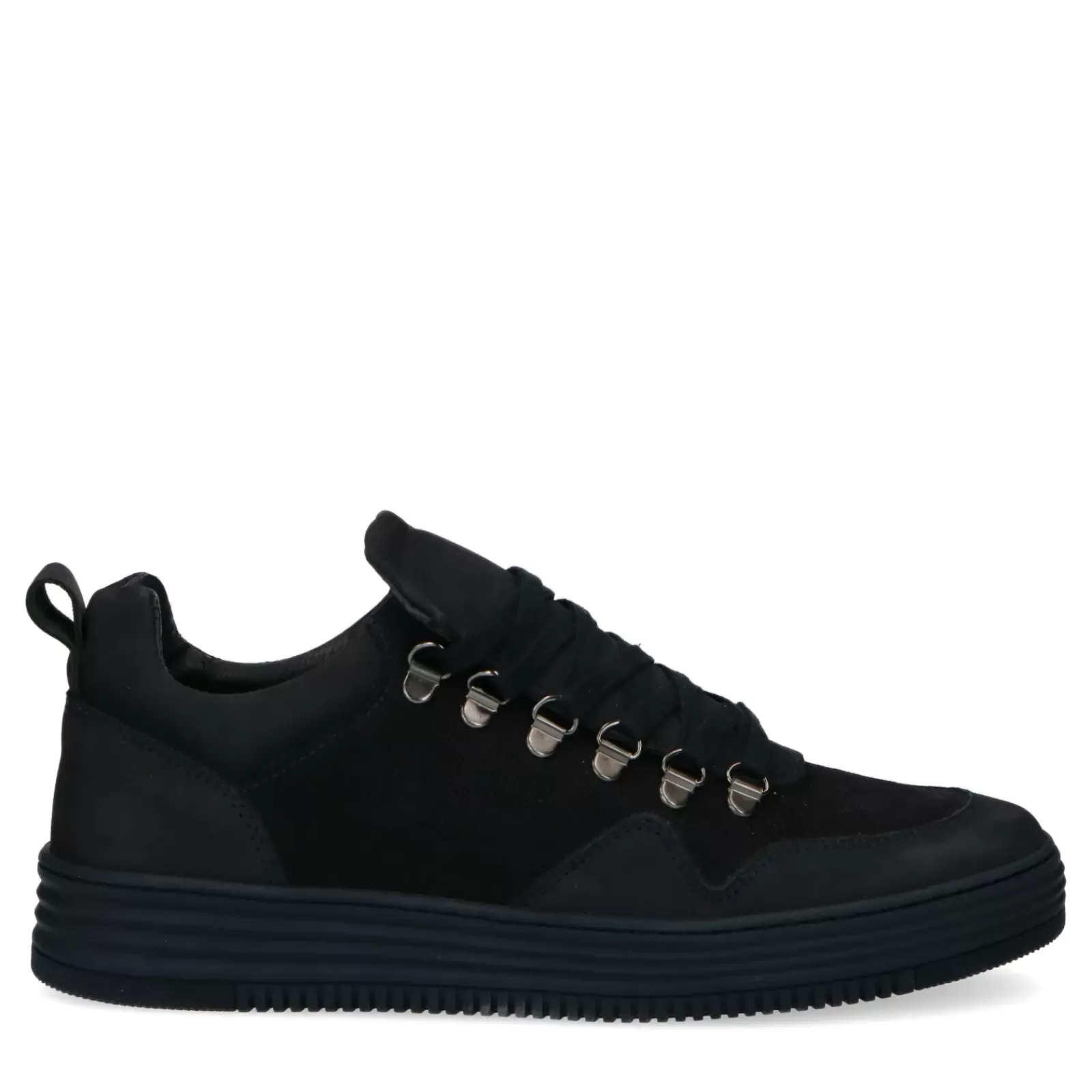 Hommes Sacha Baskets<Baskets En Nubuck - Bleu Fonce