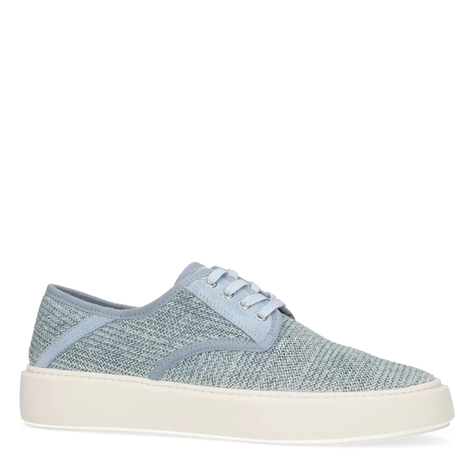 Hommes Sacha Baskets<Baskets En Toile - Bleu