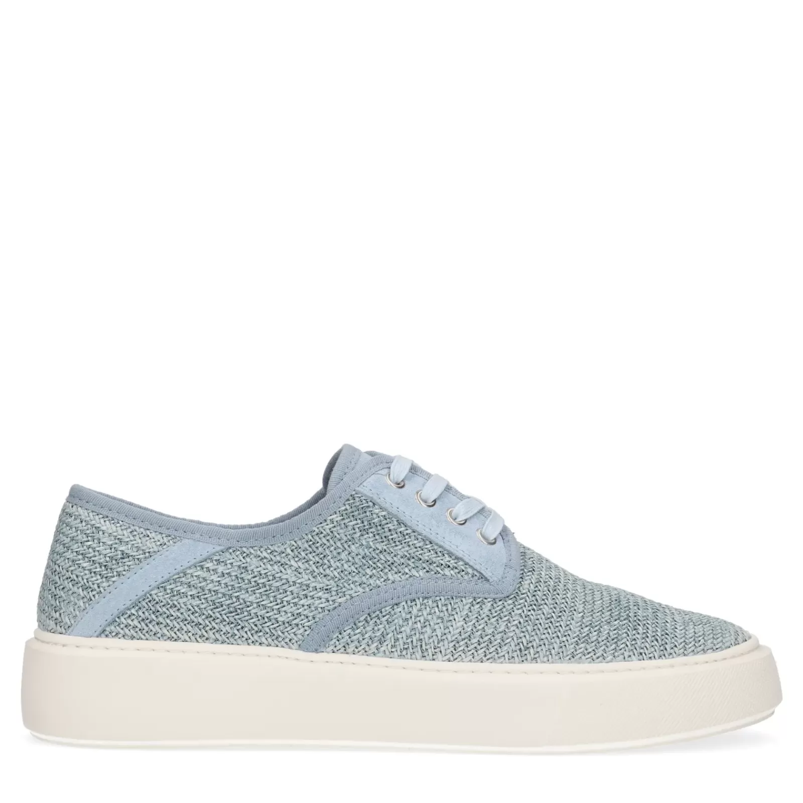 Hommes Sacha Baskets<Baskets En Toile - Bleu