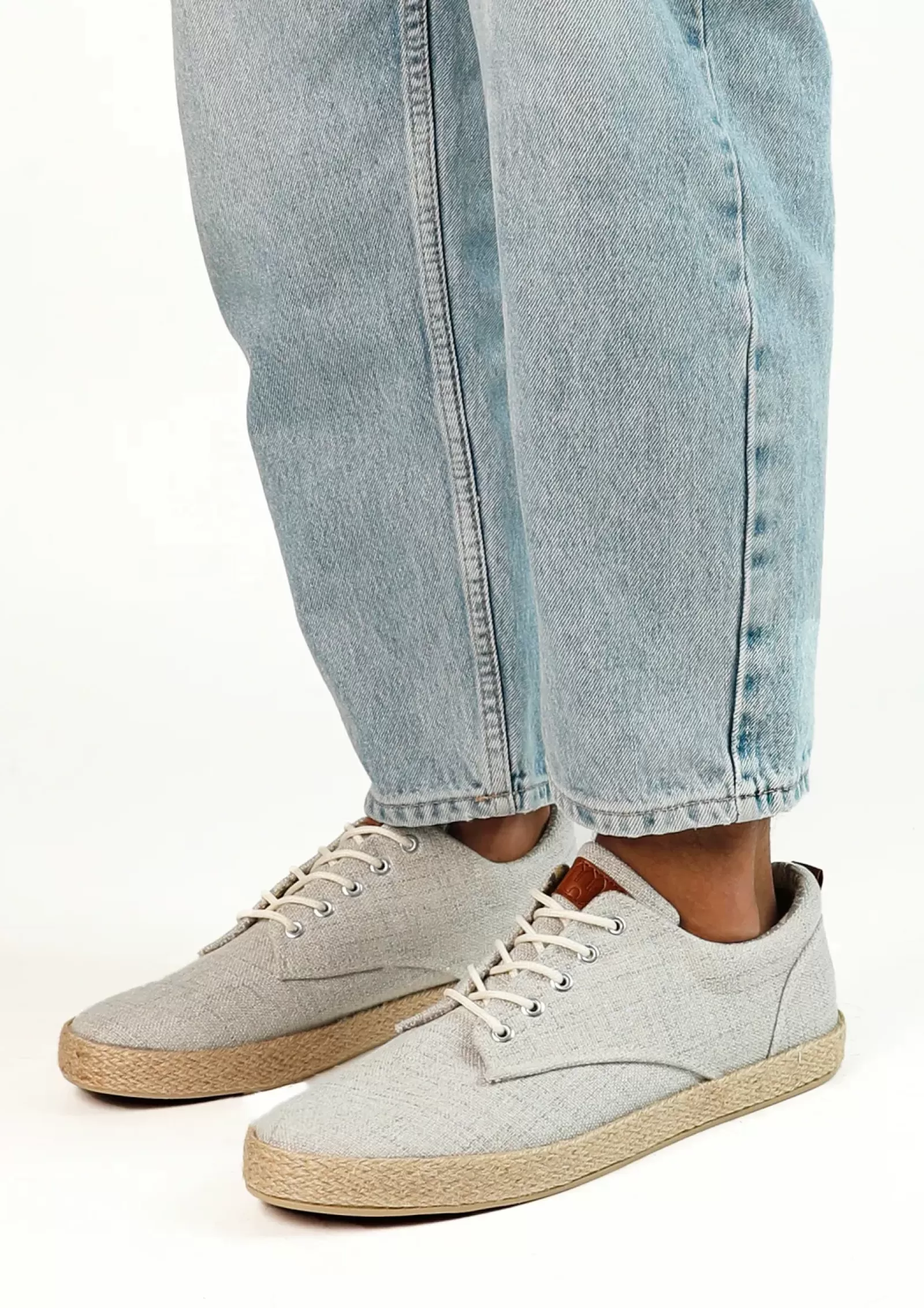 Hommes Sacha Baskets<Baskets En Toile - Bleu Clair