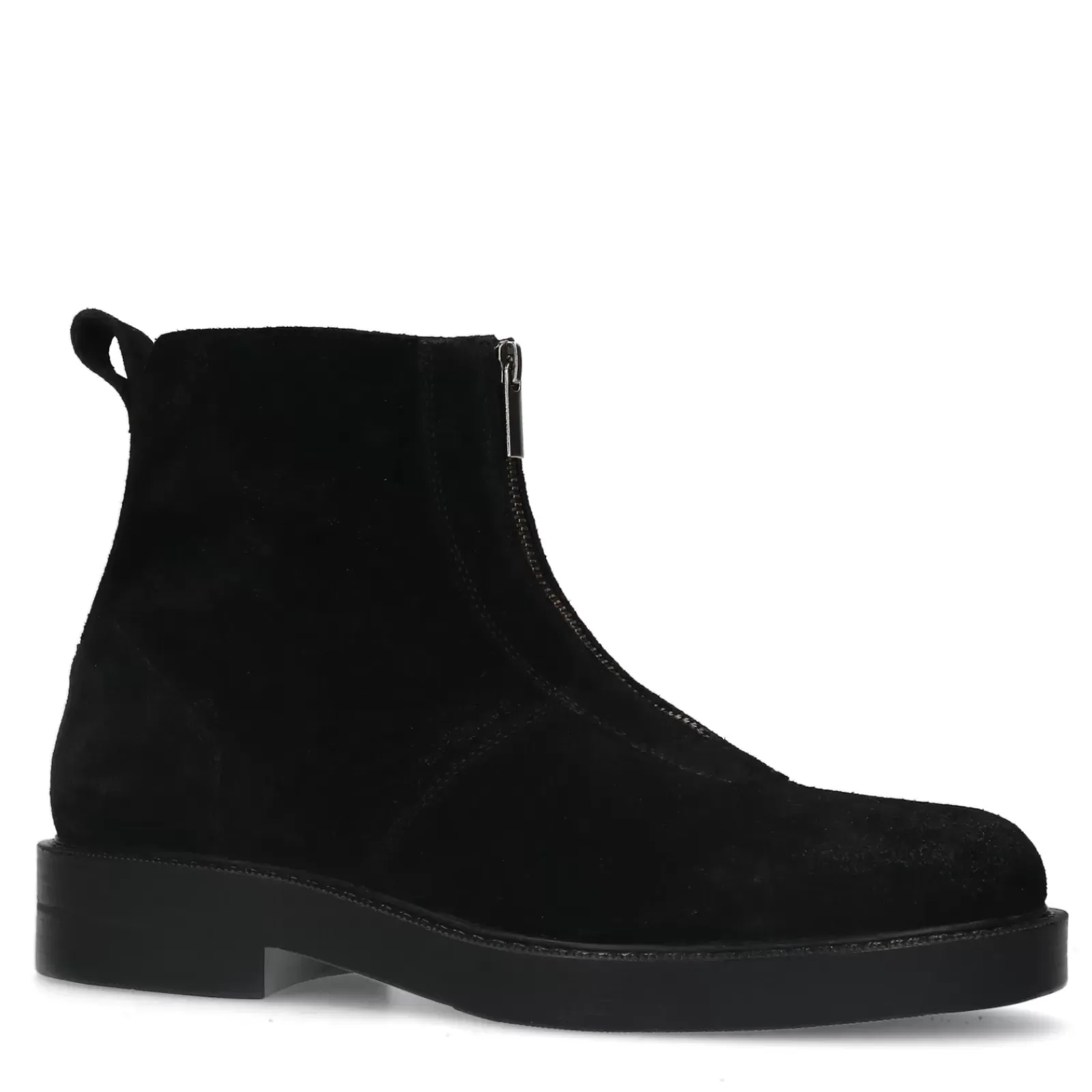 Hommes Sacha Bottes<Boots En Daim - Noir