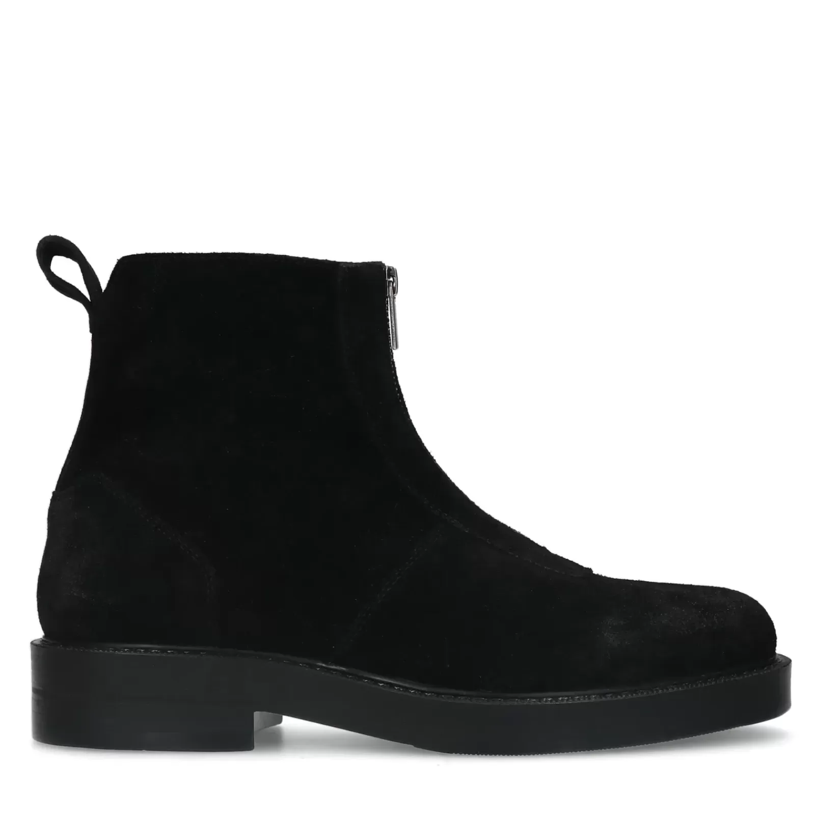 Hommes Sacha Bottes<Boots En Daim - Noir