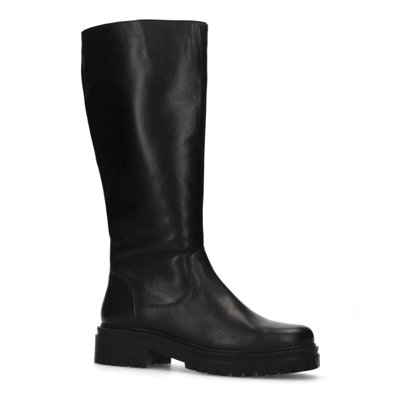 Femmes Sacha Bottines<Bottes En Cuir - Noir