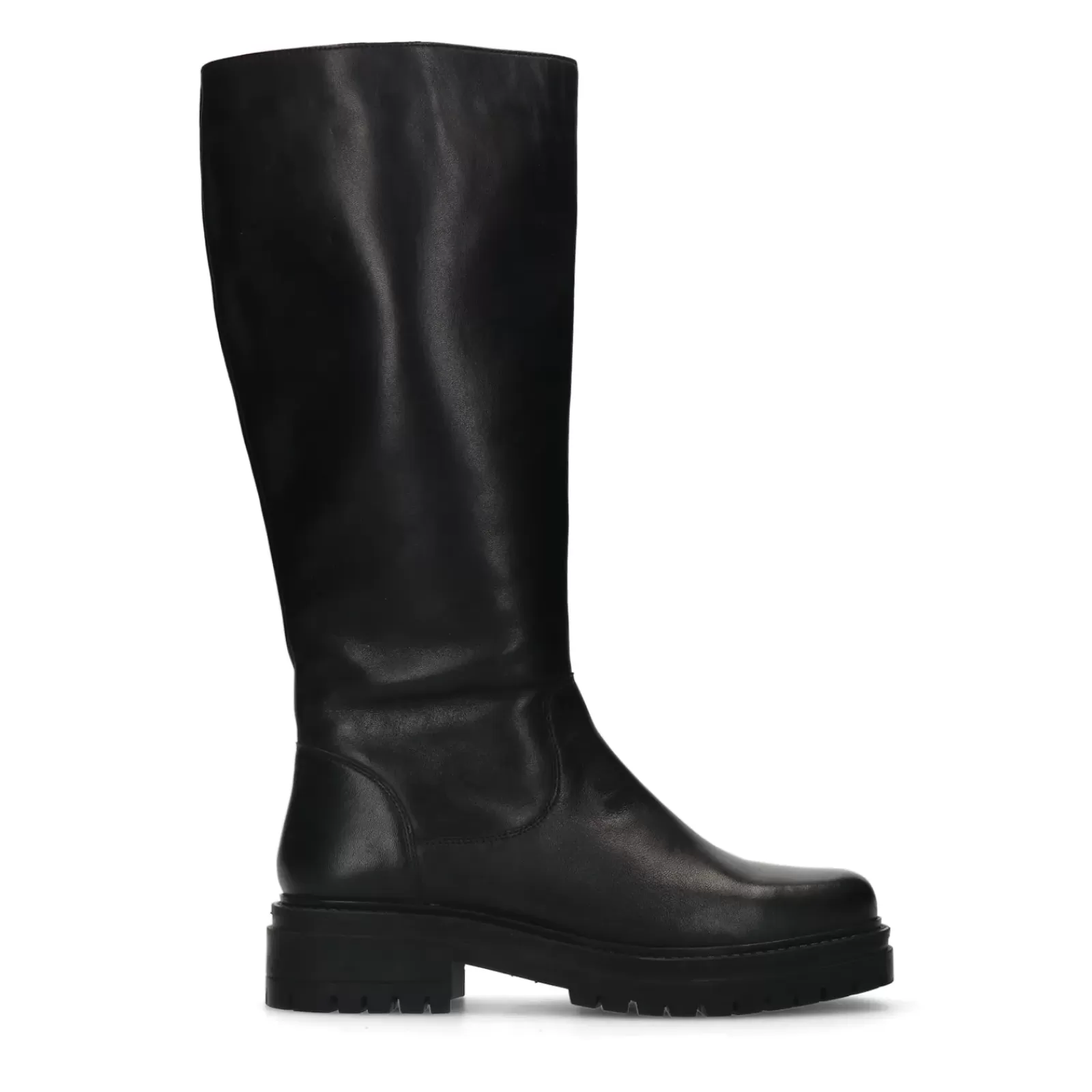 Femmes Sacha Bottines<Bottes En Cuir - Noir