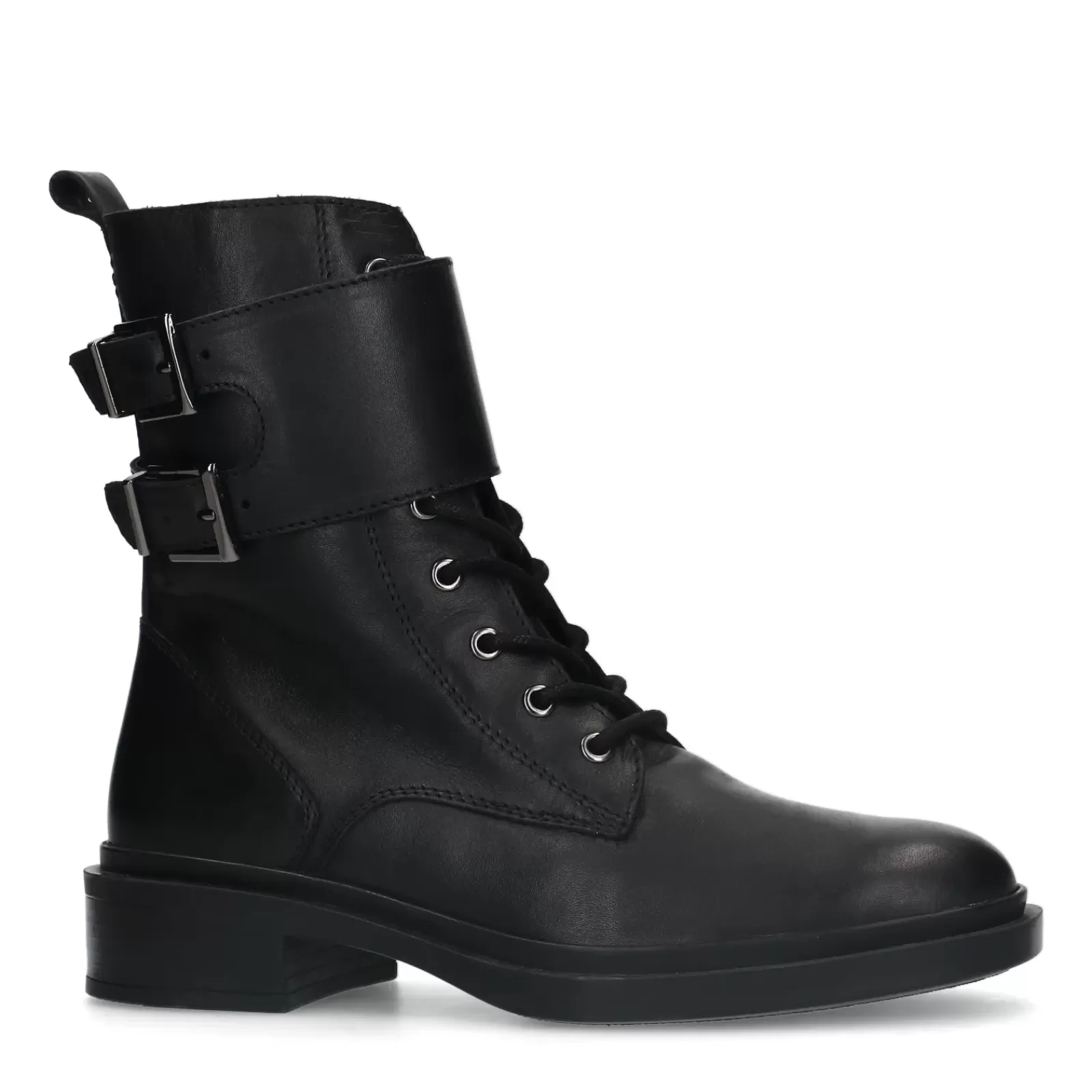 Femmes Sacha Bottines<Bottines A Lacets Avec Boucles - Noir