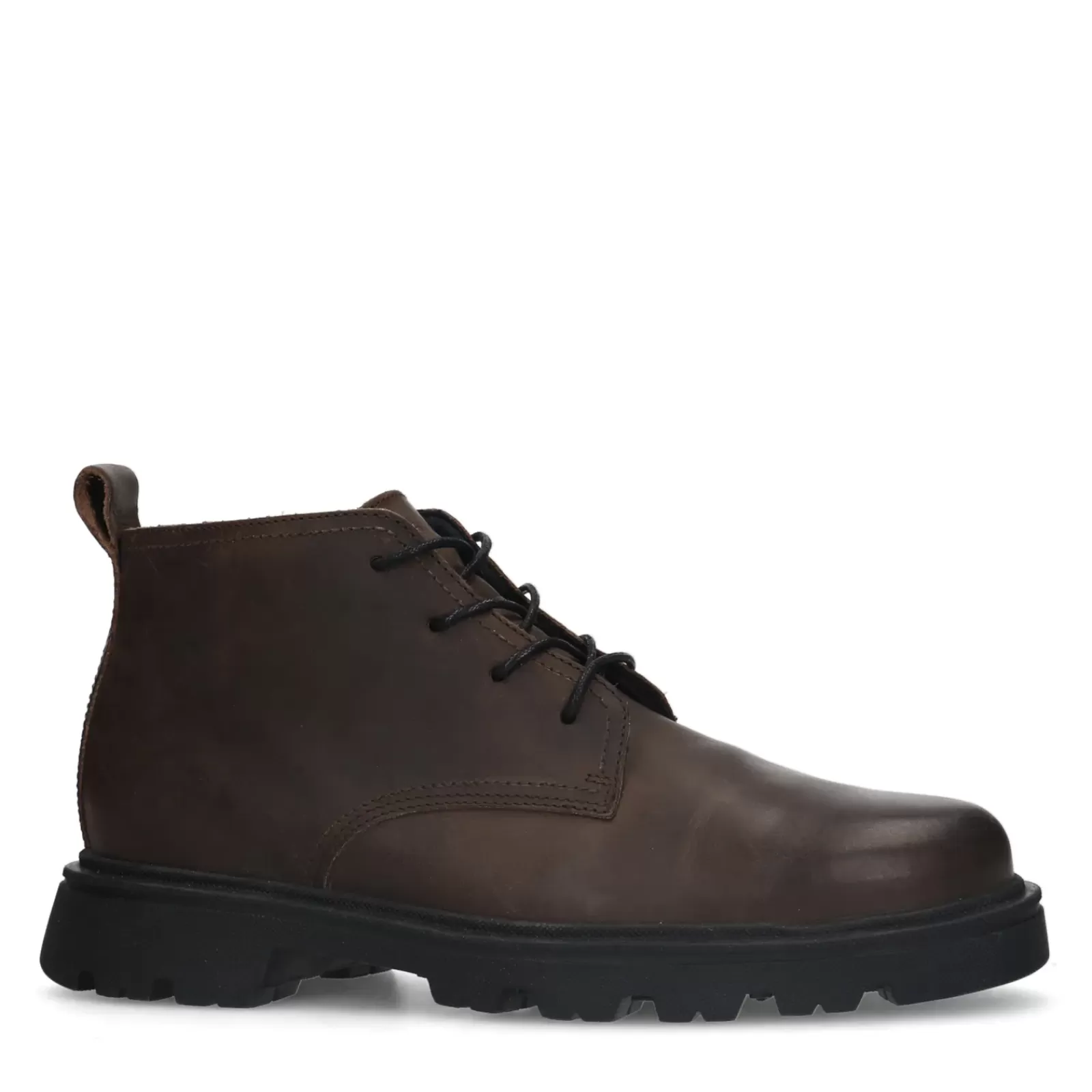 Hommes Sacha Bottes<Bottines A Lacets En Cuir - Marron