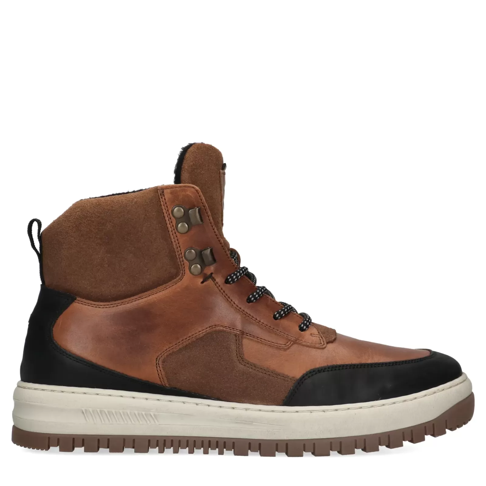 Hommes Sacha Bottes<Bottines A Lacets En Cuir - Marron