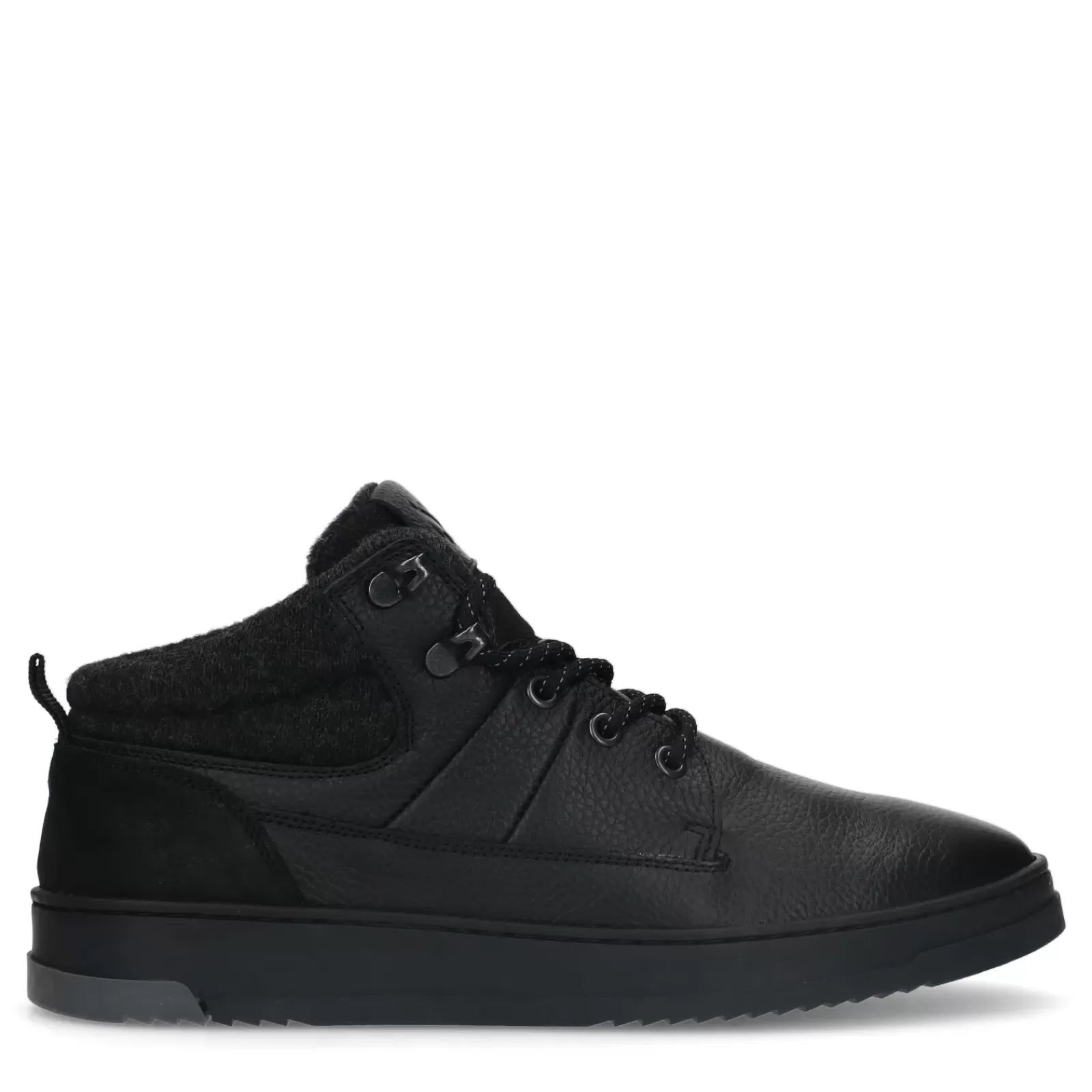 Hommes Sacha Bottes<Bottines A Lacets En Cuir - Noir