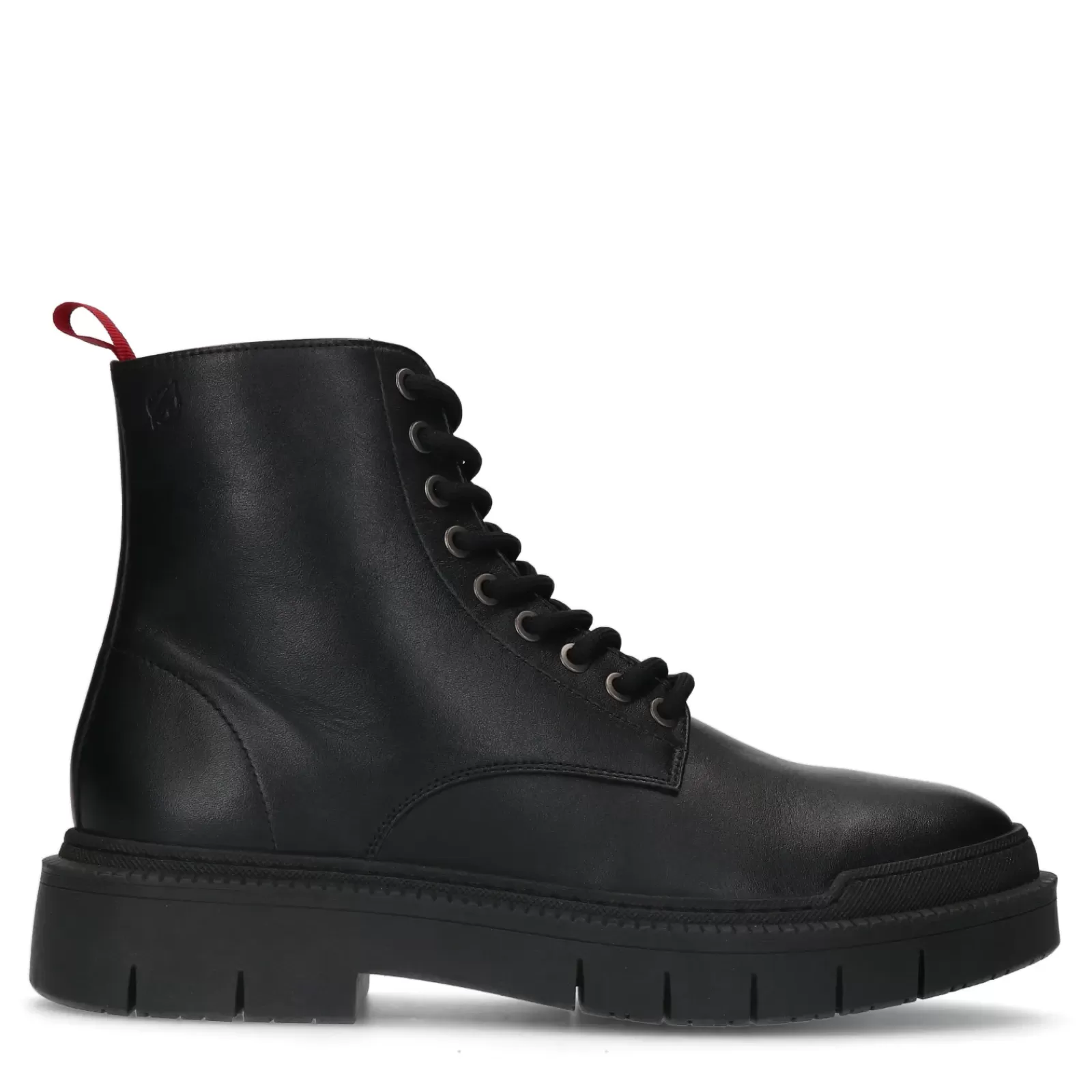 Hommes Sacha Bottes<Bottines A Lacets En Cuir - Noir