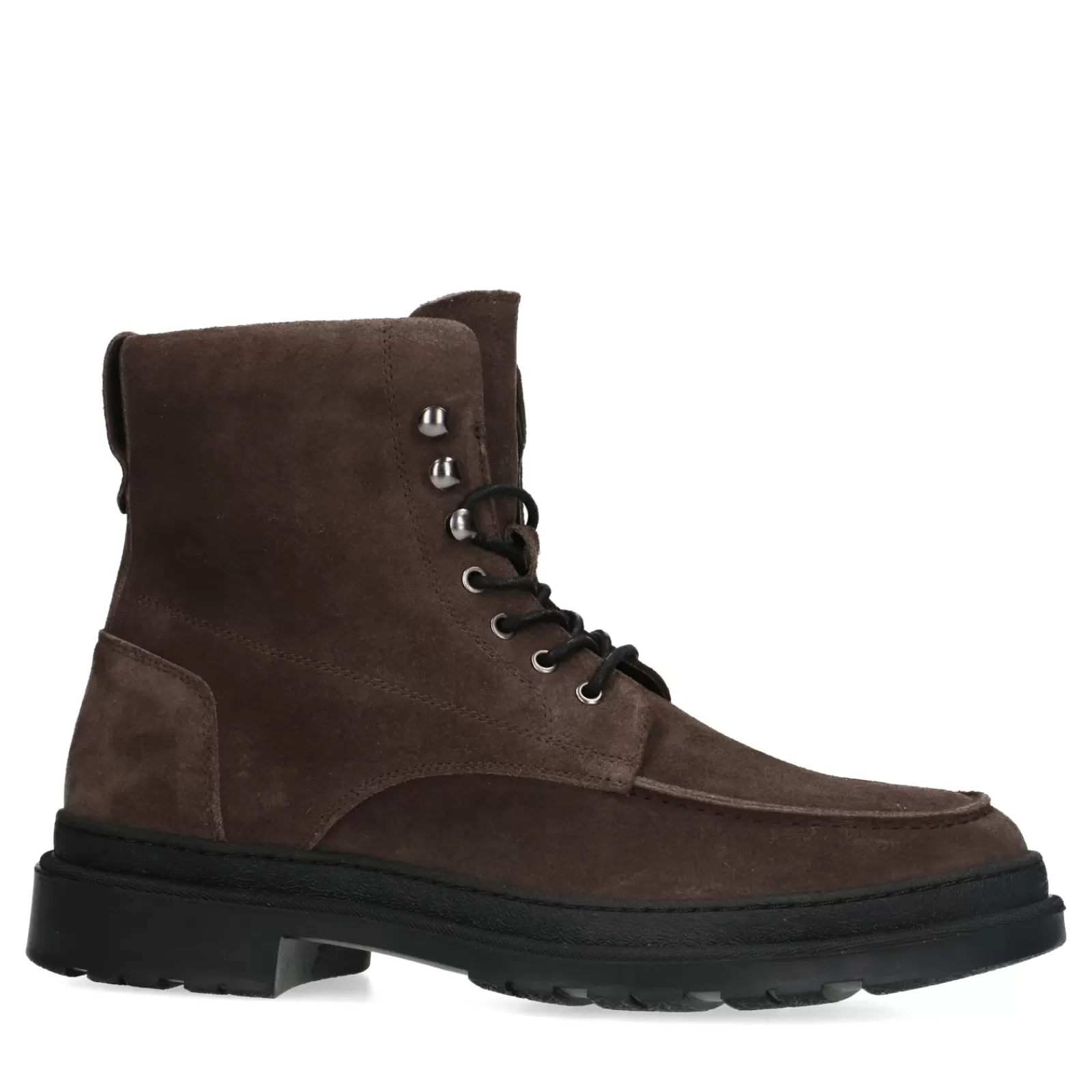 Hommes Sacha Bottes<Bottines A Lacets En Daim - Taupe