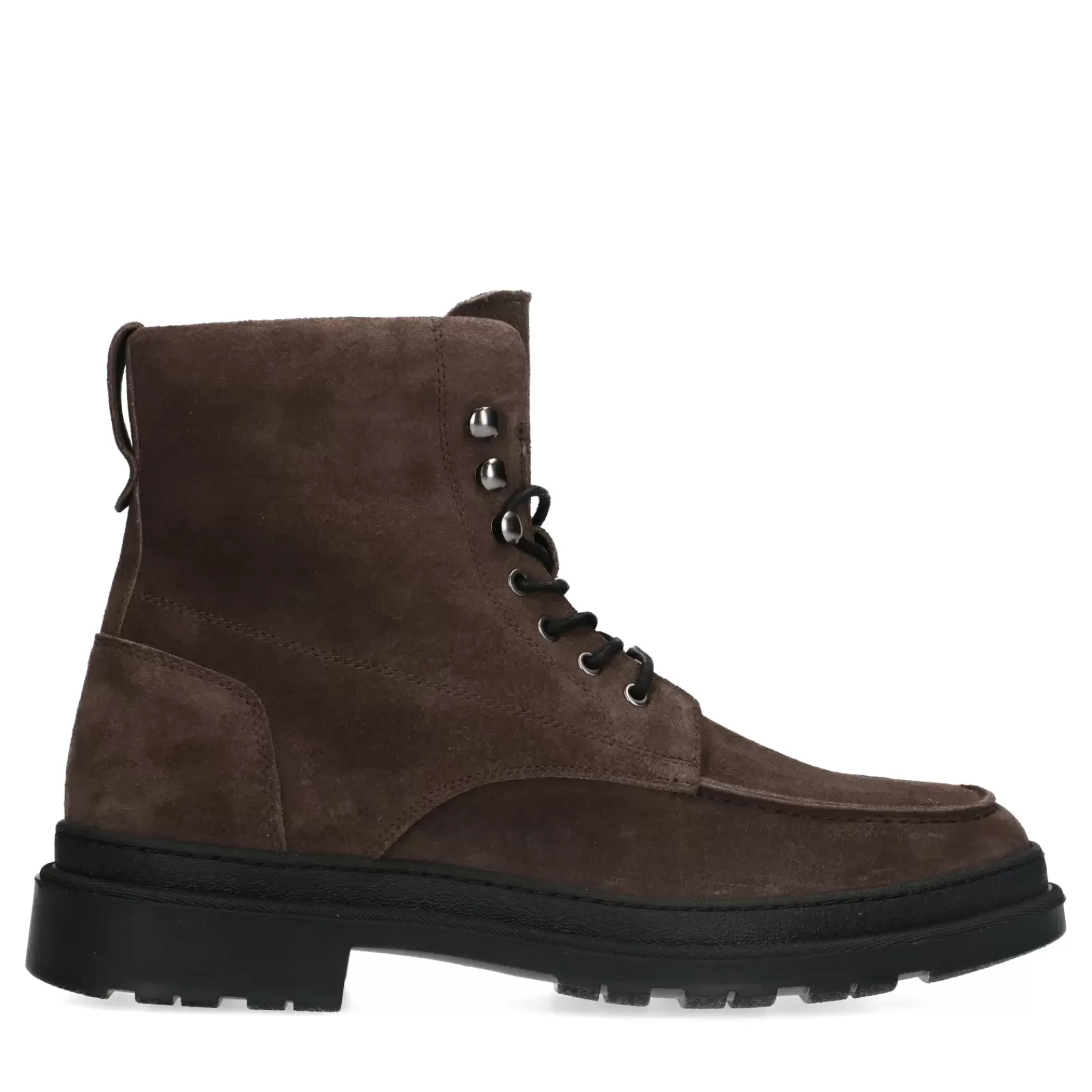 Hommes Sacha Bottes<Bottines A Lacets En Daim - Taupe