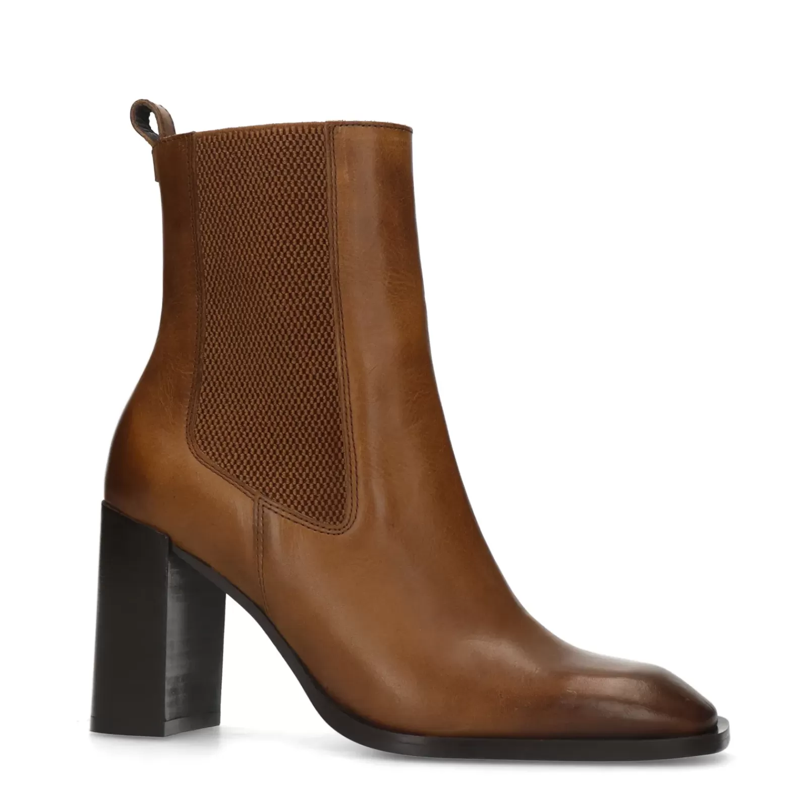 Femmes Sacha Bottines<Bottines Chelsea A Talon - Marron