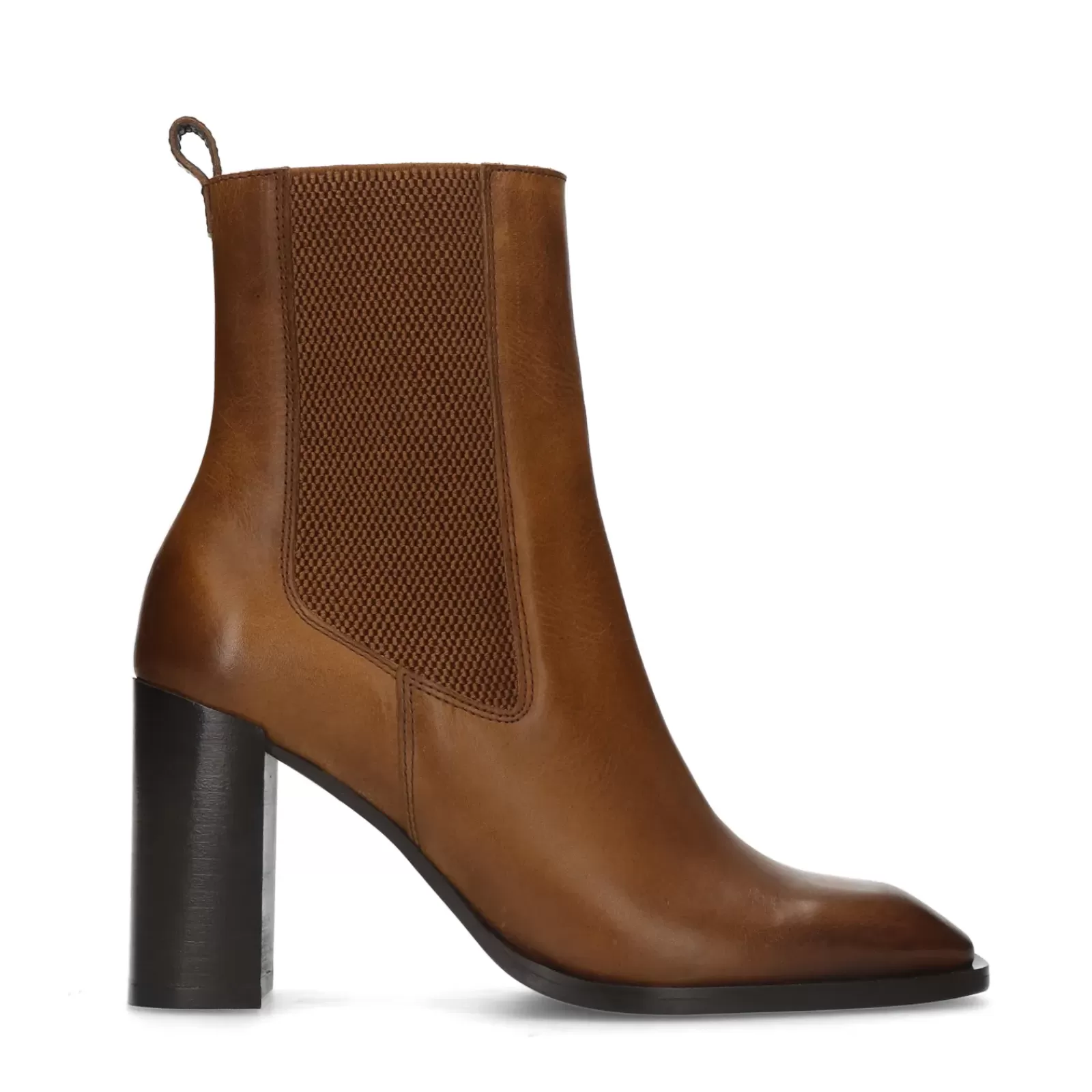 Femmes Sacha Bottines<Bottines Chelsea A Talon - Marron