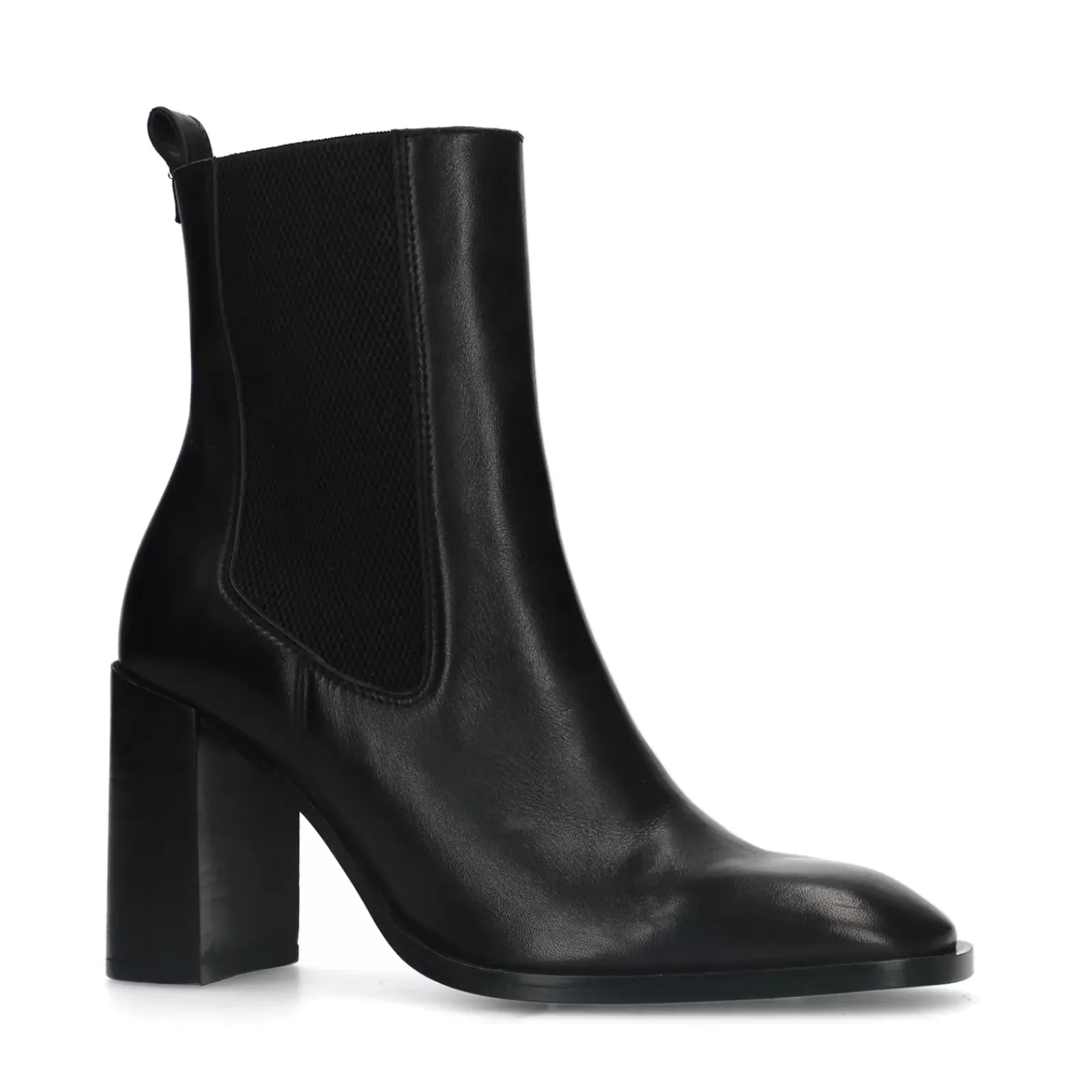 Femmes Sacha Bottines<Bottines Chelsea A Talon - Noir