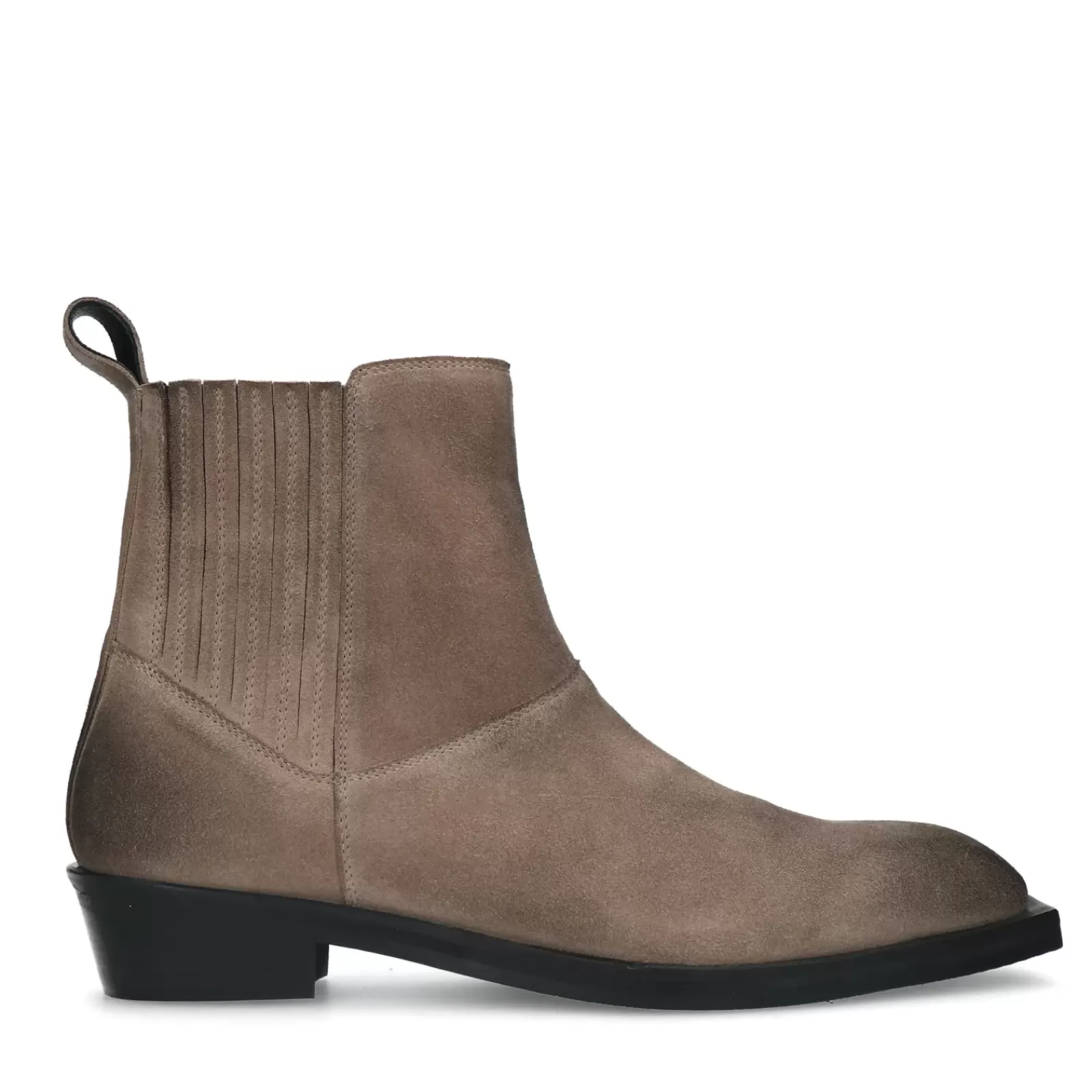 Hommes Sacha Bottes<Bottines En Daim - Beige