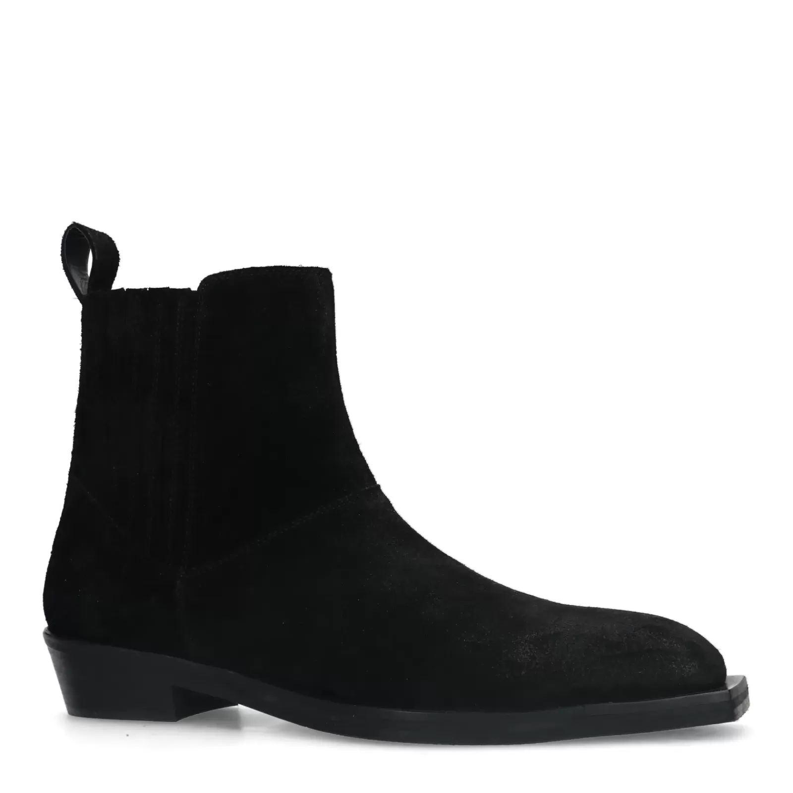 Hommes Sacha Bottes<Bottines En Daim - Noir