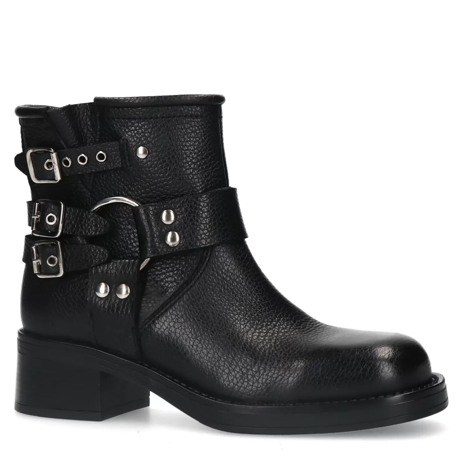 Femmes Sacha Bottines<Bottines Motardes - Noir