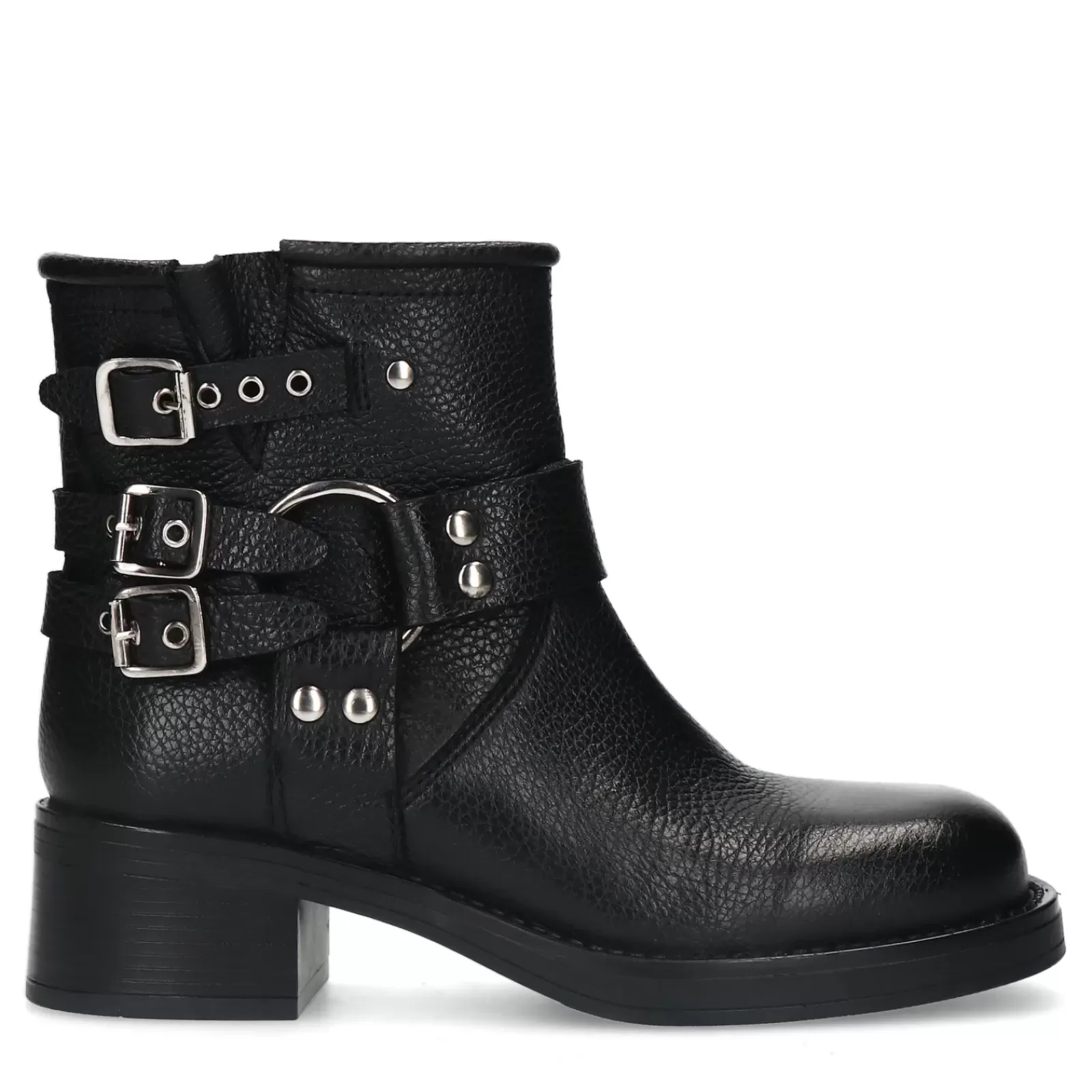 Femmes Sacha Bottines<Bottines Motardes - Noir