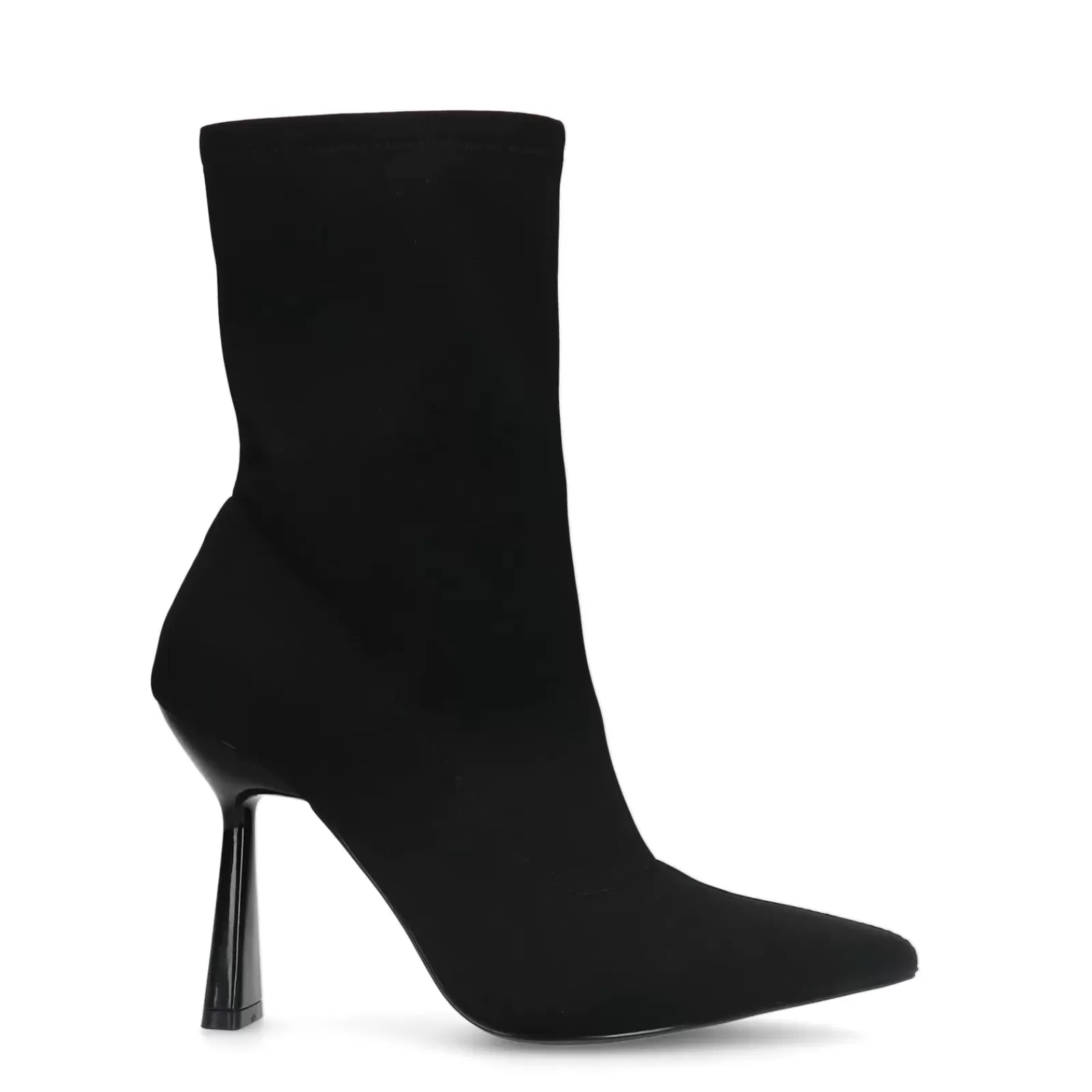 Femmes Sacha Bottines<Bottines-Chaussettes Avec Talon Entonnoir - Noir