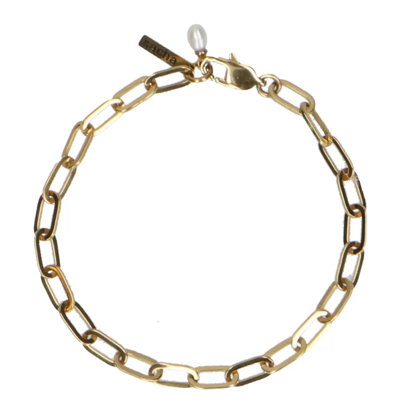 Femmes Sacha Bijoux<Bracelet En Acier Inoxydable - Dore