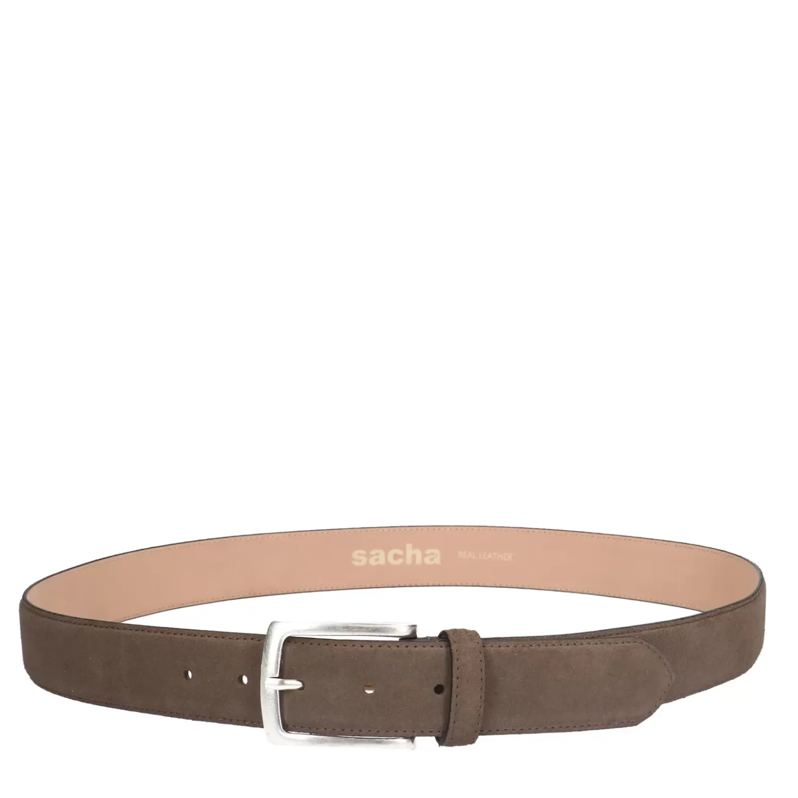 Hommes Sacha Accessoires<Ceinture En Daim - Taupe