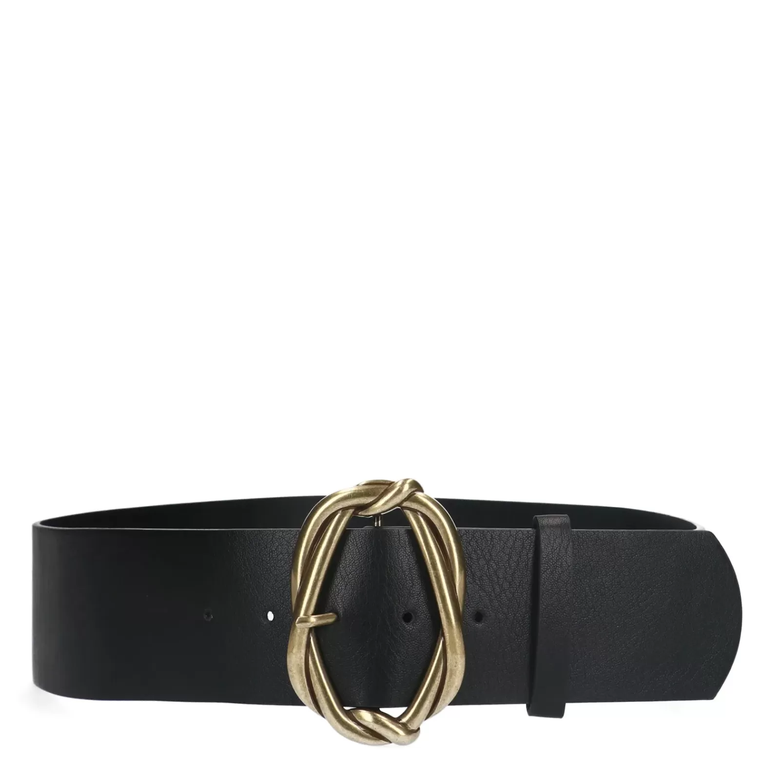 Femmes Sacha Ceinture<Ceinture Large Avec Boucle - Noir