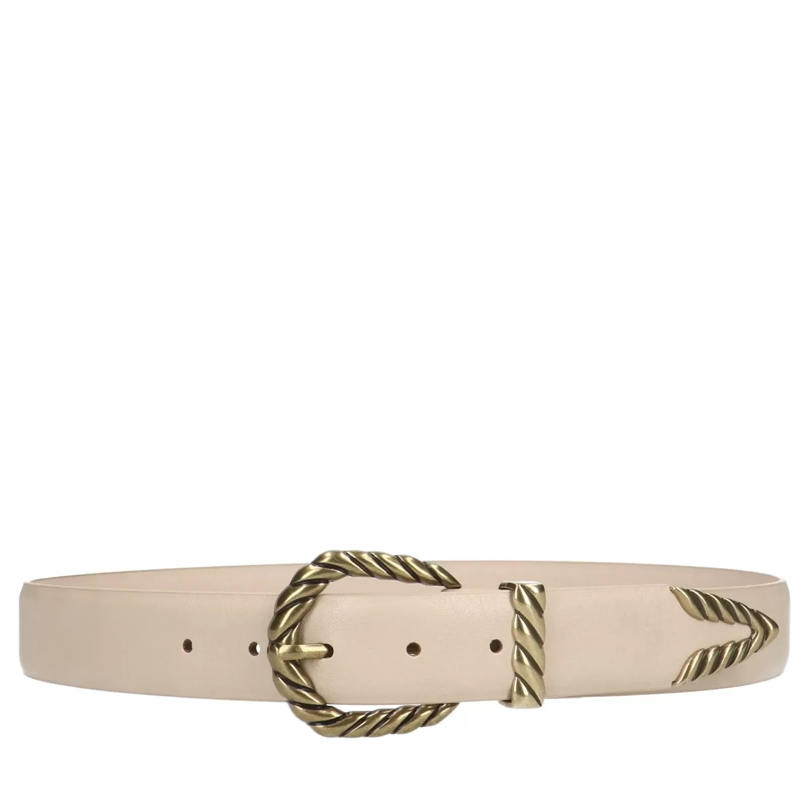 Femmes Sacha Ceinture<Ceinture Western Avec Boucle - Beige