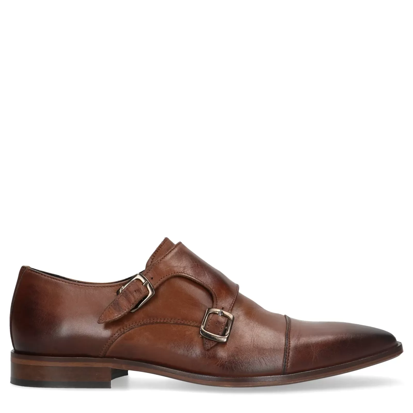 Hommes Sacha Chaussures À Boucle<Chaussures À Boucles En Cuir - Marron