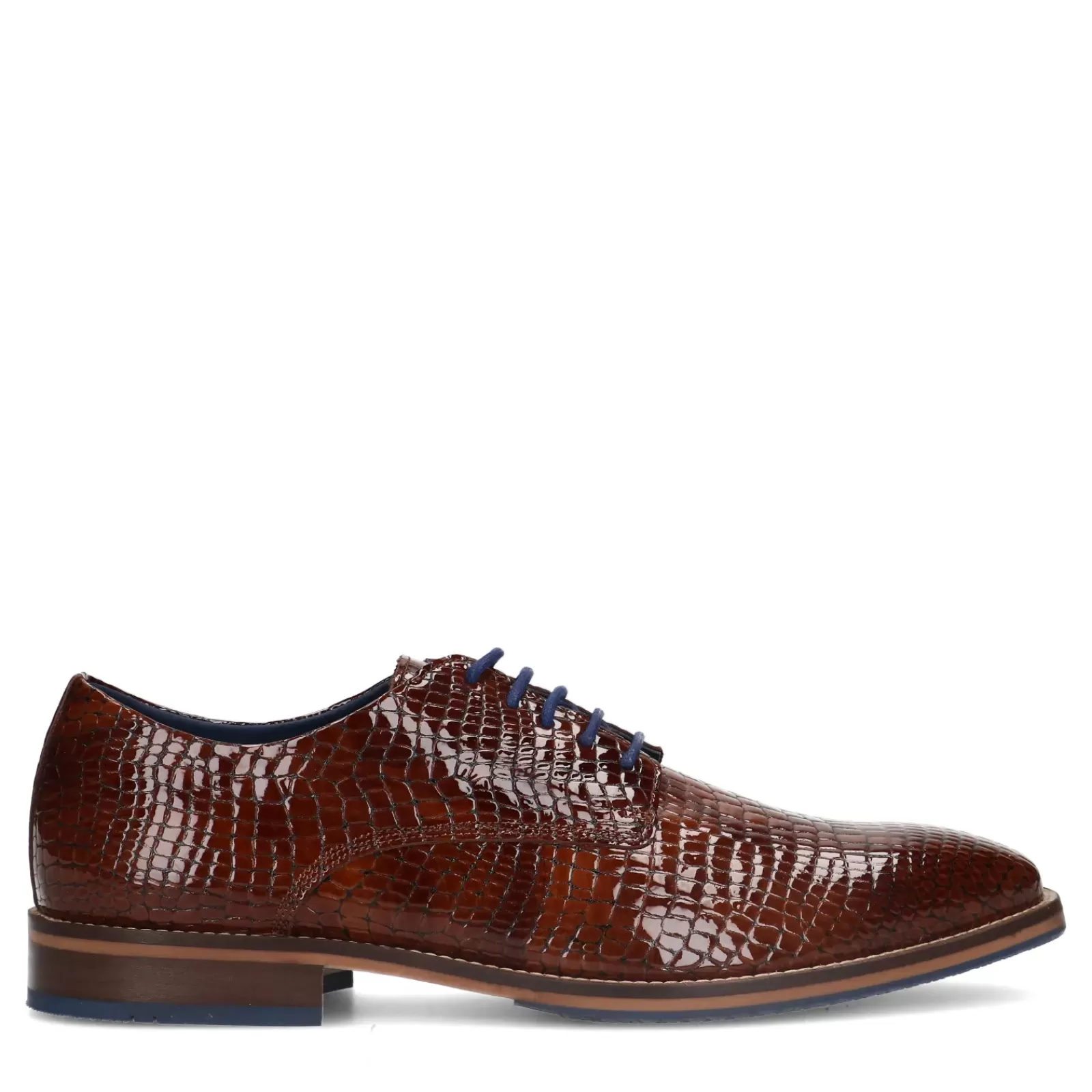 Hommes Sacha Chaussures À Lacets<Chaussures À Lacets En Cuir - Marron