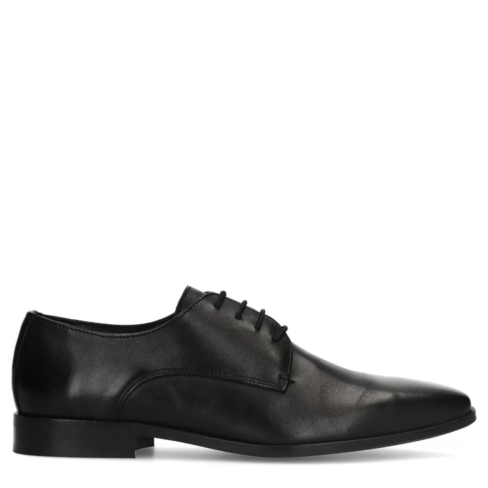 Hommes Sacha Chaussures À Lacets<Chaussures À Lacets En Cuir - Noir