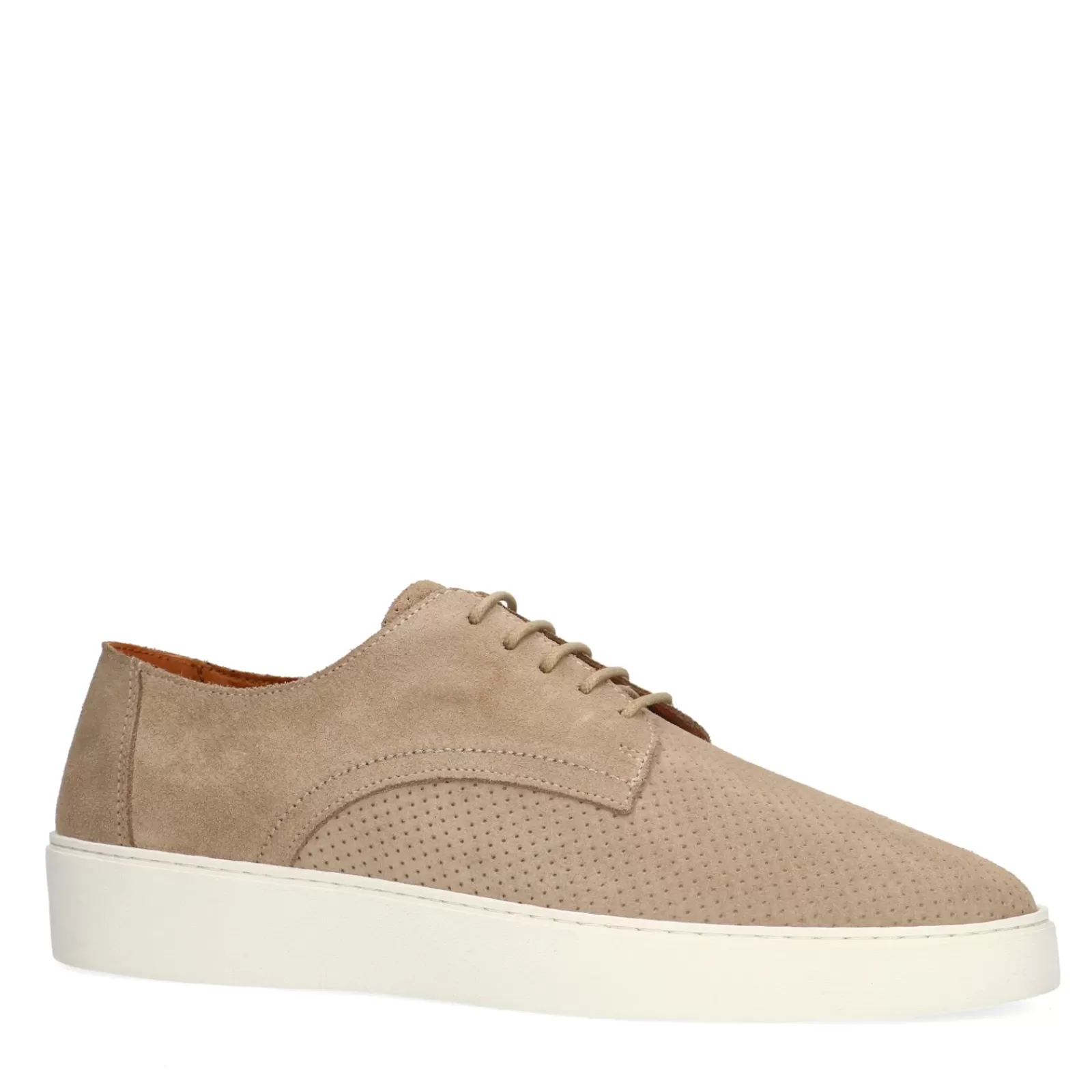 Hommes Sacha Chaussures À Lacets<Chaussures À Lacets En Daim - Beige