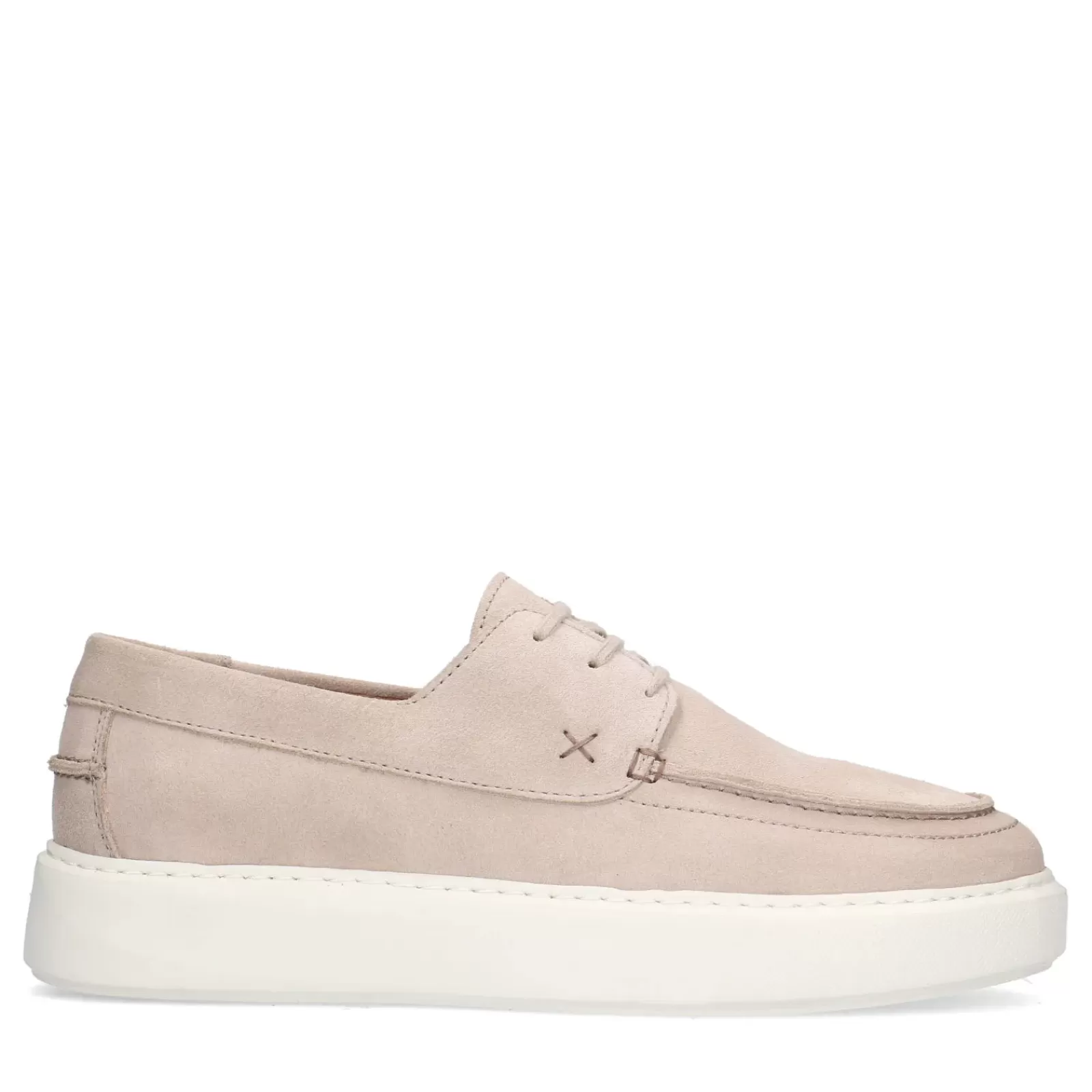 Hommes Sacha Chaussures À Lacets<Chaussures À Lacets En Daim - Beige