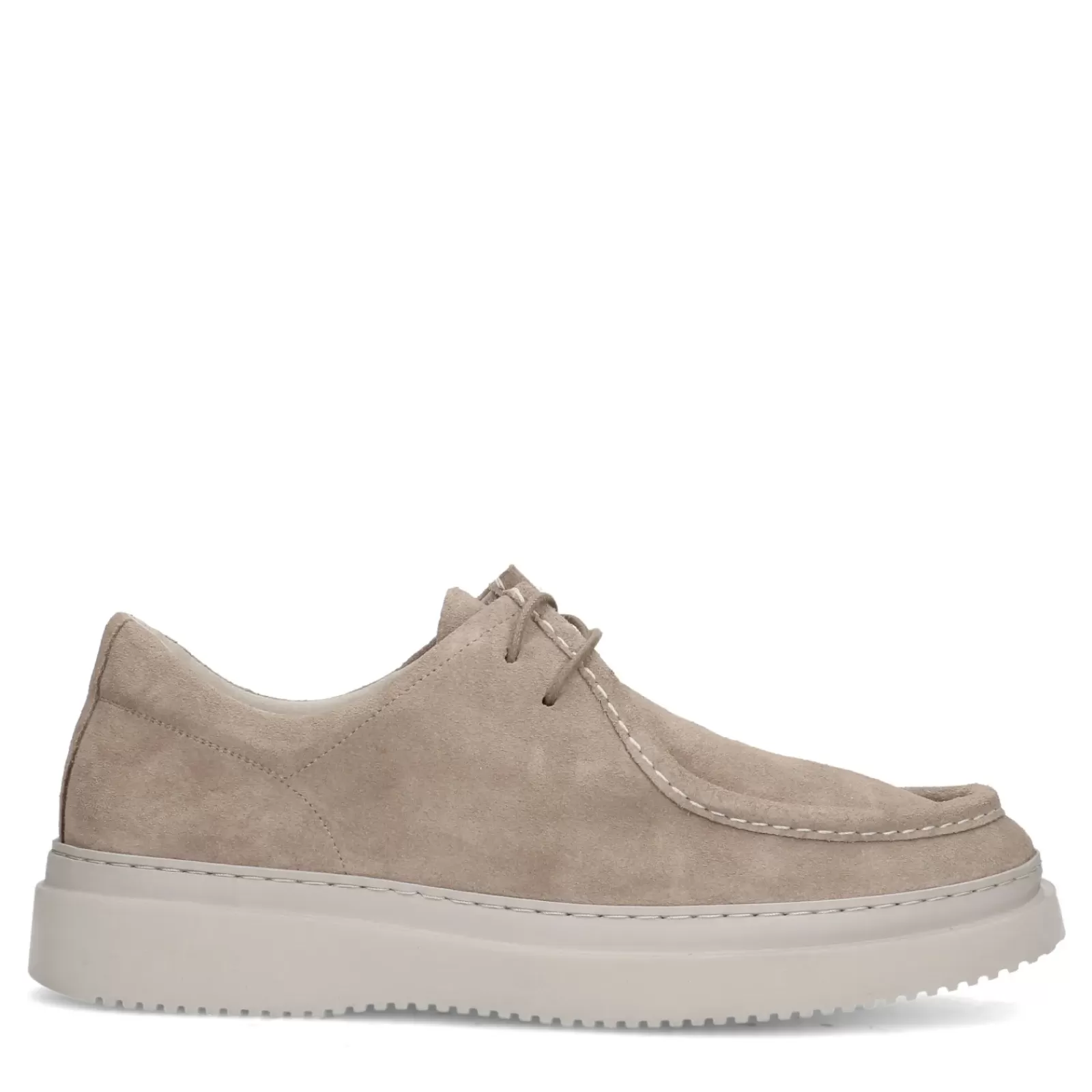 Hommes Sacha Chaussures À Lacets<Chaussures À Lacets En Daim - Beige